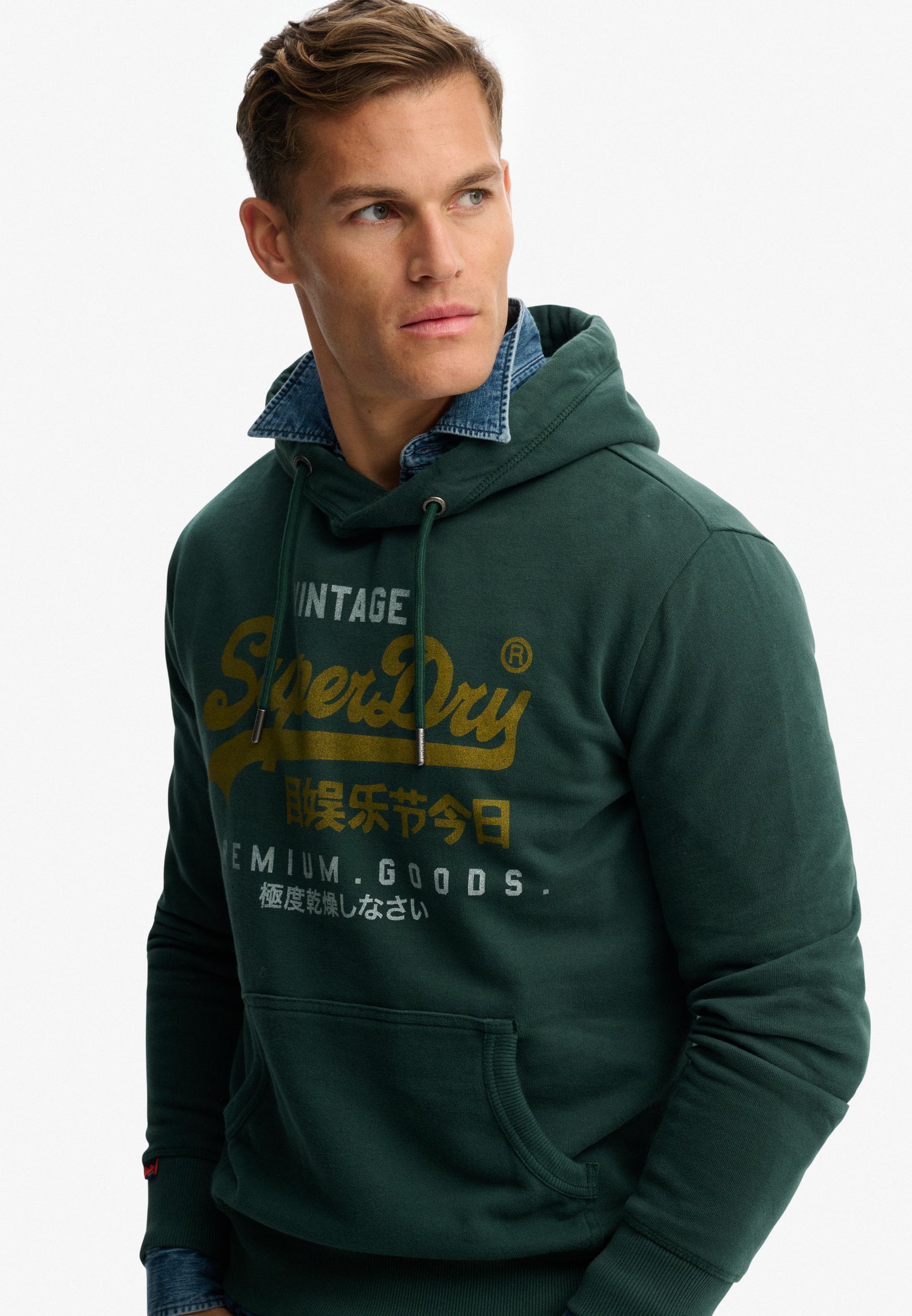 Vintage Logo Duo Classic Hoodie (1)