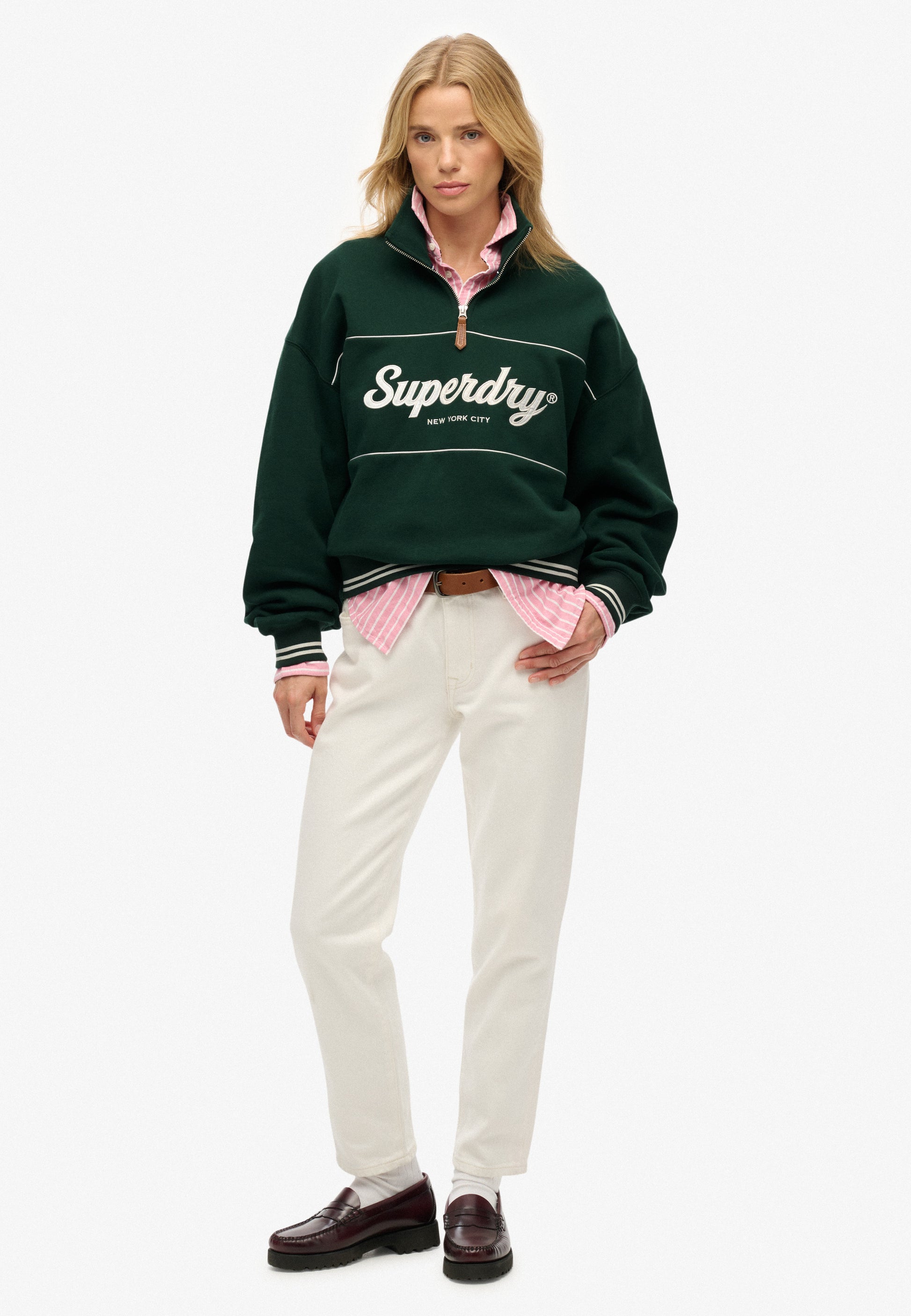 Country Club Half Zip Sweatshirt