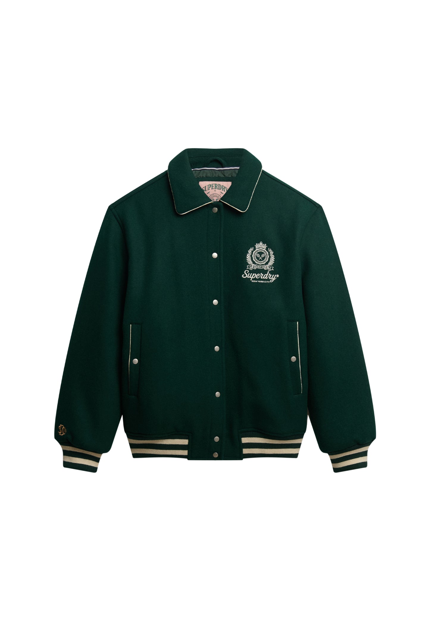Country Club Wool Blend Bomber Jacket (8)