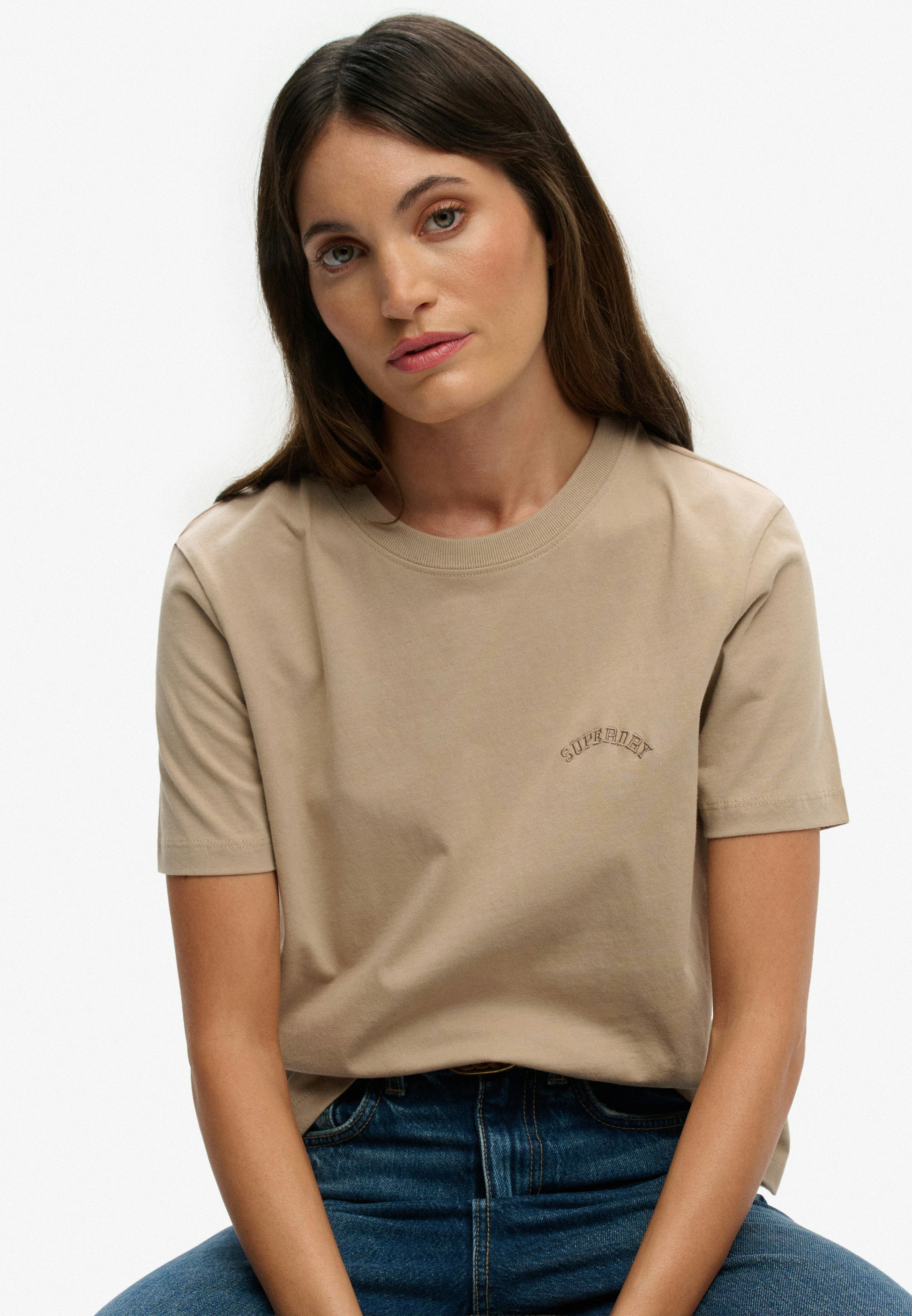 Essential Logo Embroidered T-Shirt (3)