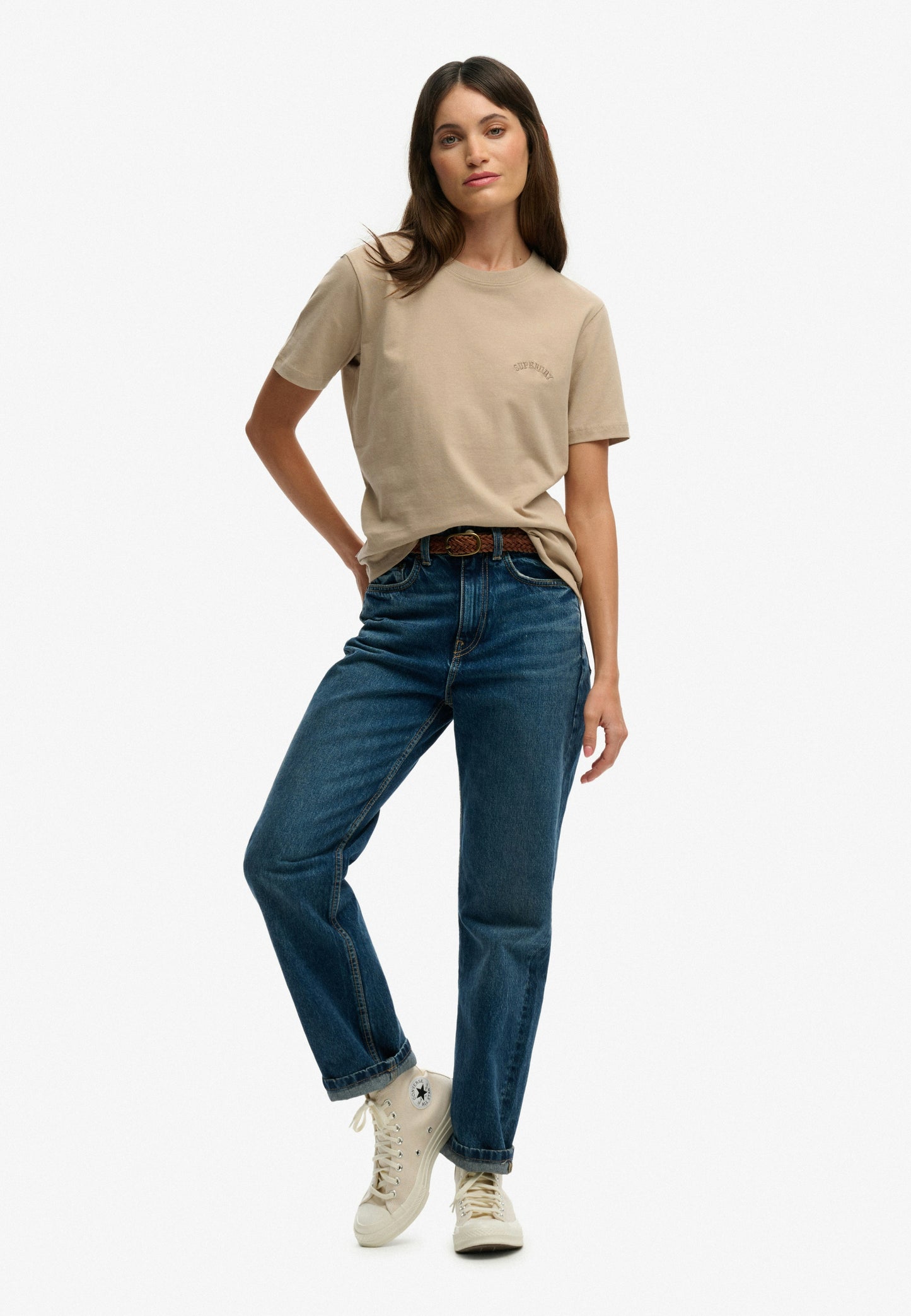 Essential Logo Embroidered T-Shirt (2)