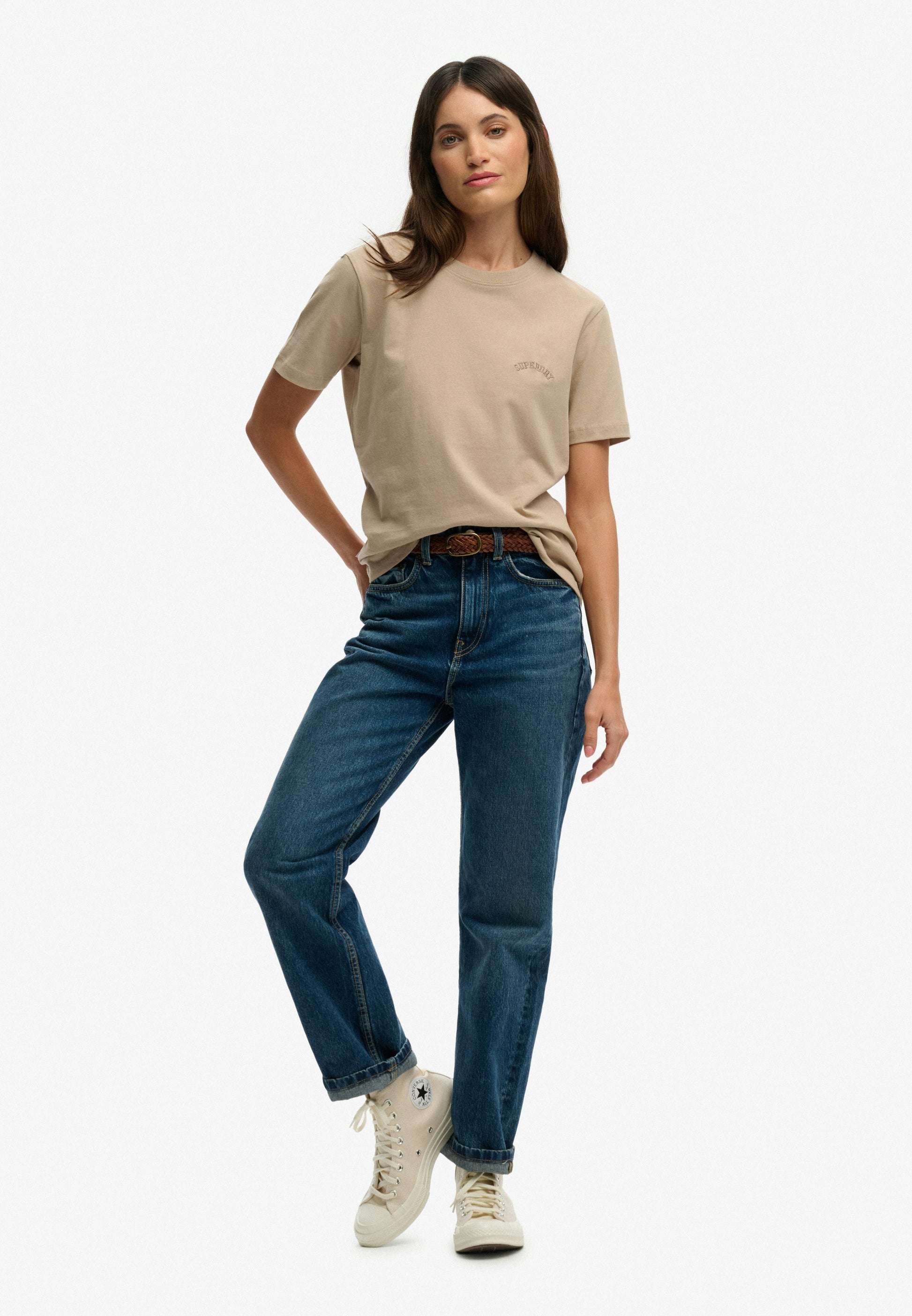 Essential Logo Embroidered T-Shirt (2)