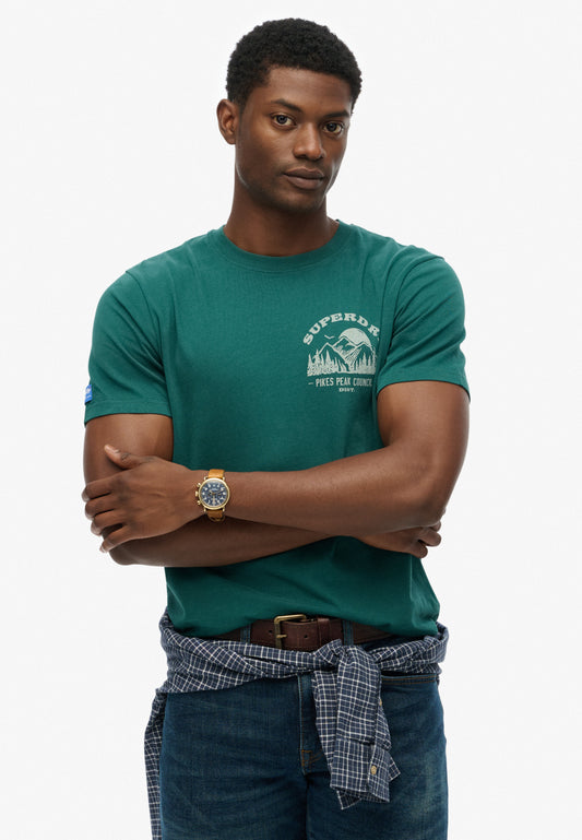 Lo-fi Outdoors Chest T-Shirt