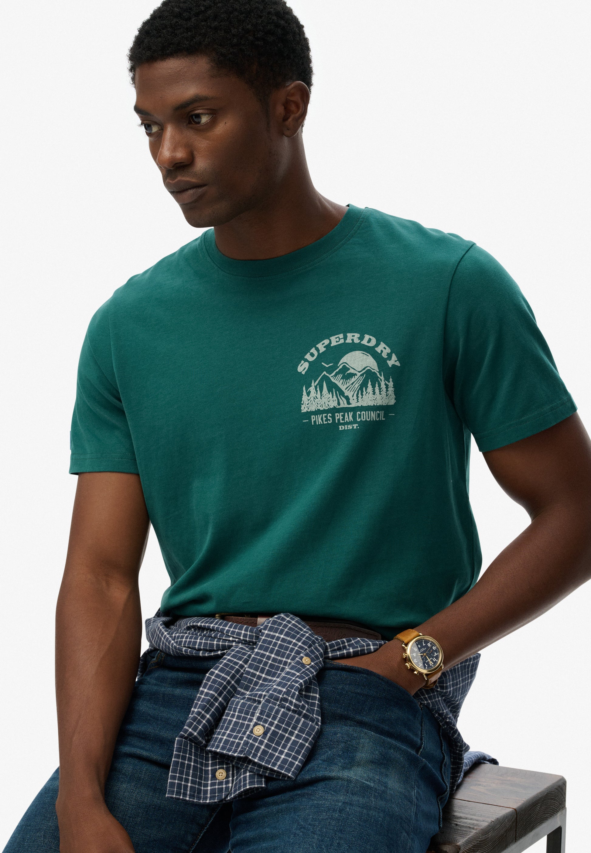 Lo-fi Outdoors Chest T-Shirt (5)