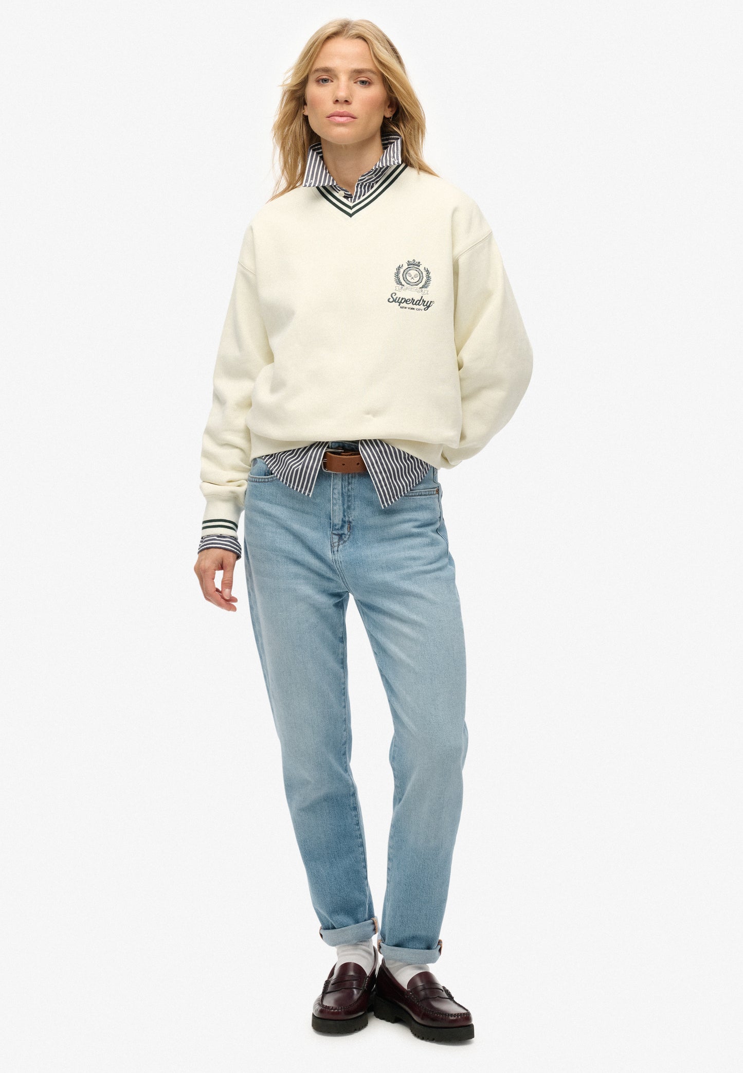 Country Club V-neck Sweatshirt