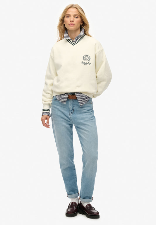 Country Club V-neck Sweatshirt