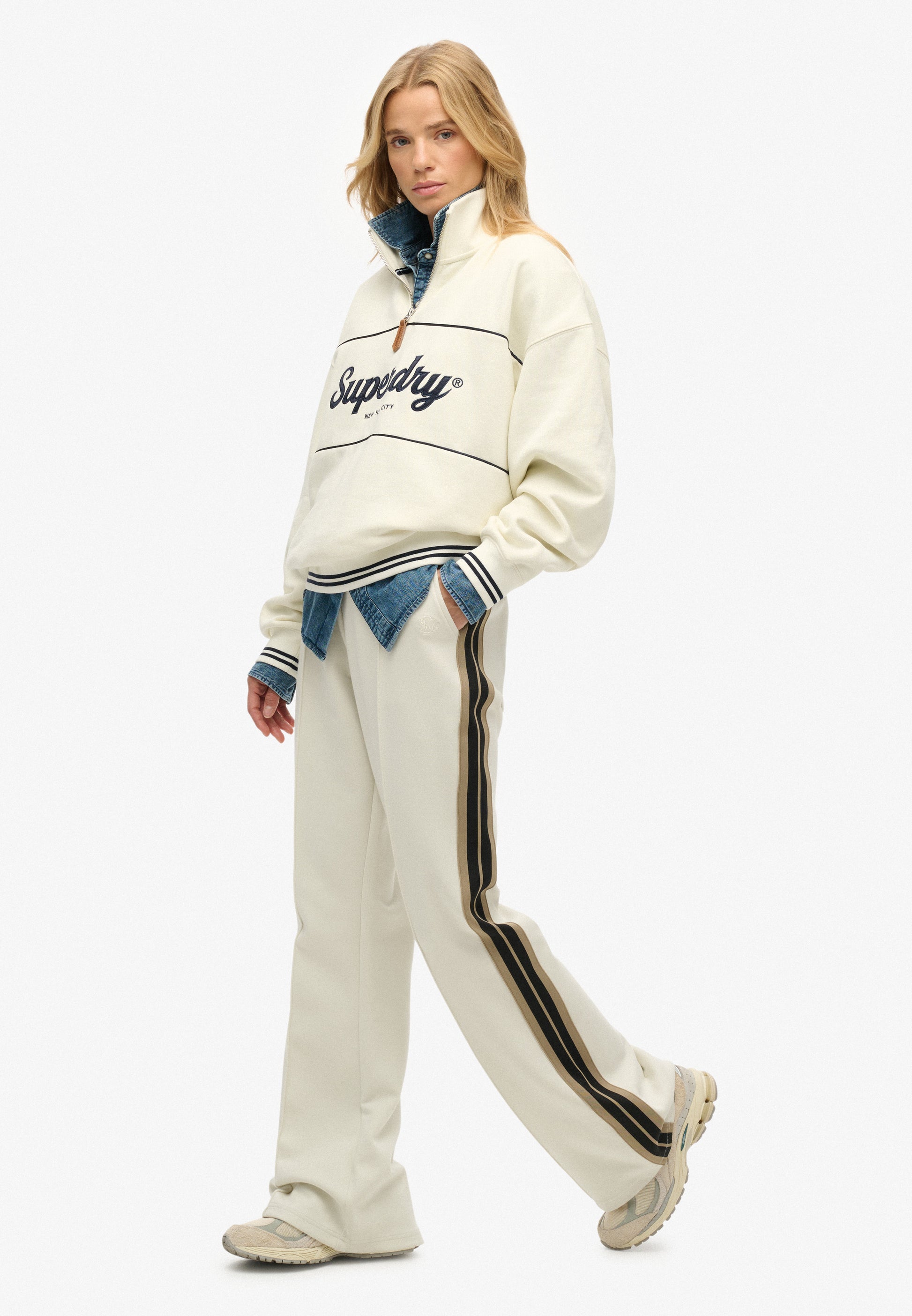 Studios Stripe Straight Joggers (1)