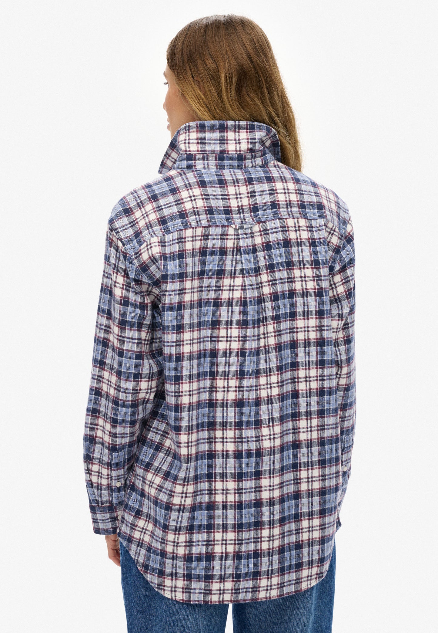 Check Flannel Boyfriend Shirt (7)
