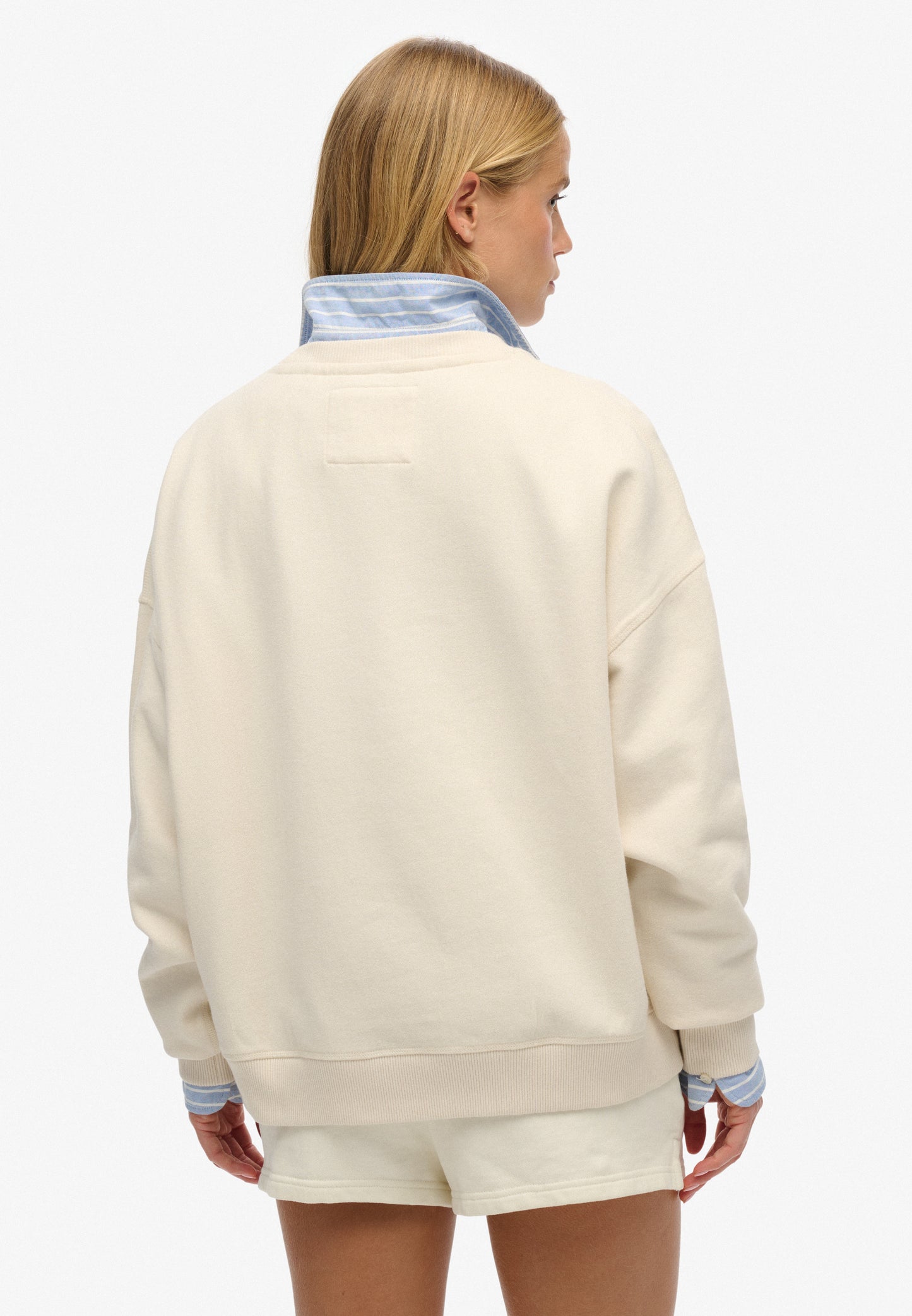 Athletic Essentials Tonal Applique Crew Sweatshirt (2)