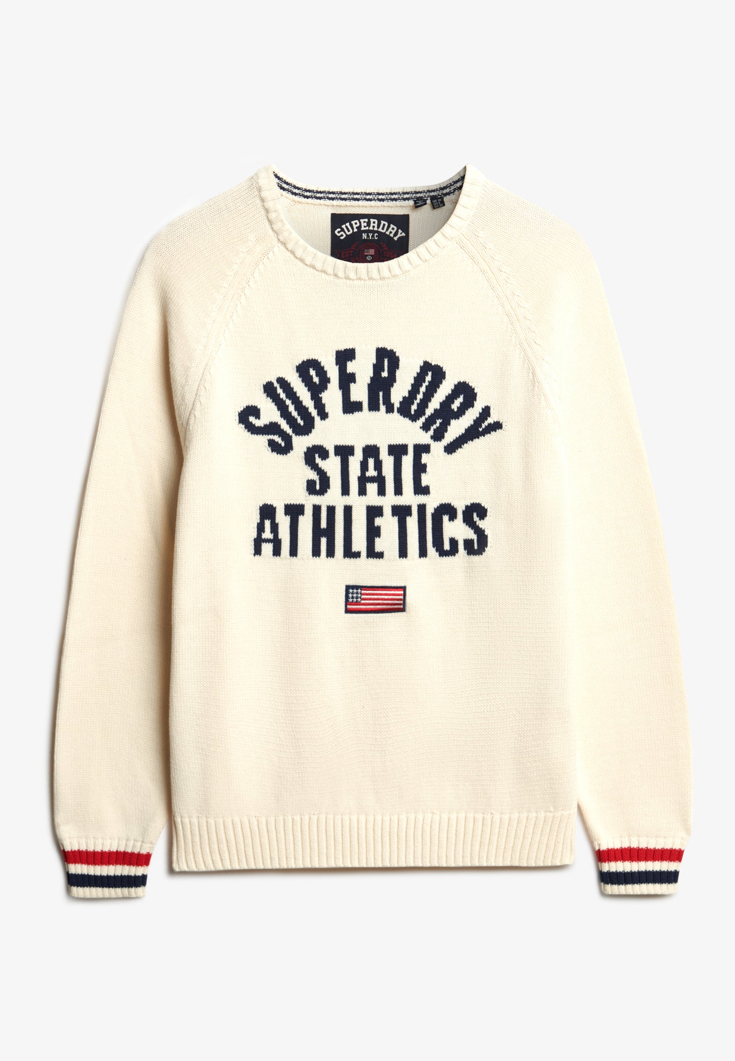 Slouchy Intarsia Graphic Knitted Jumper (5)
