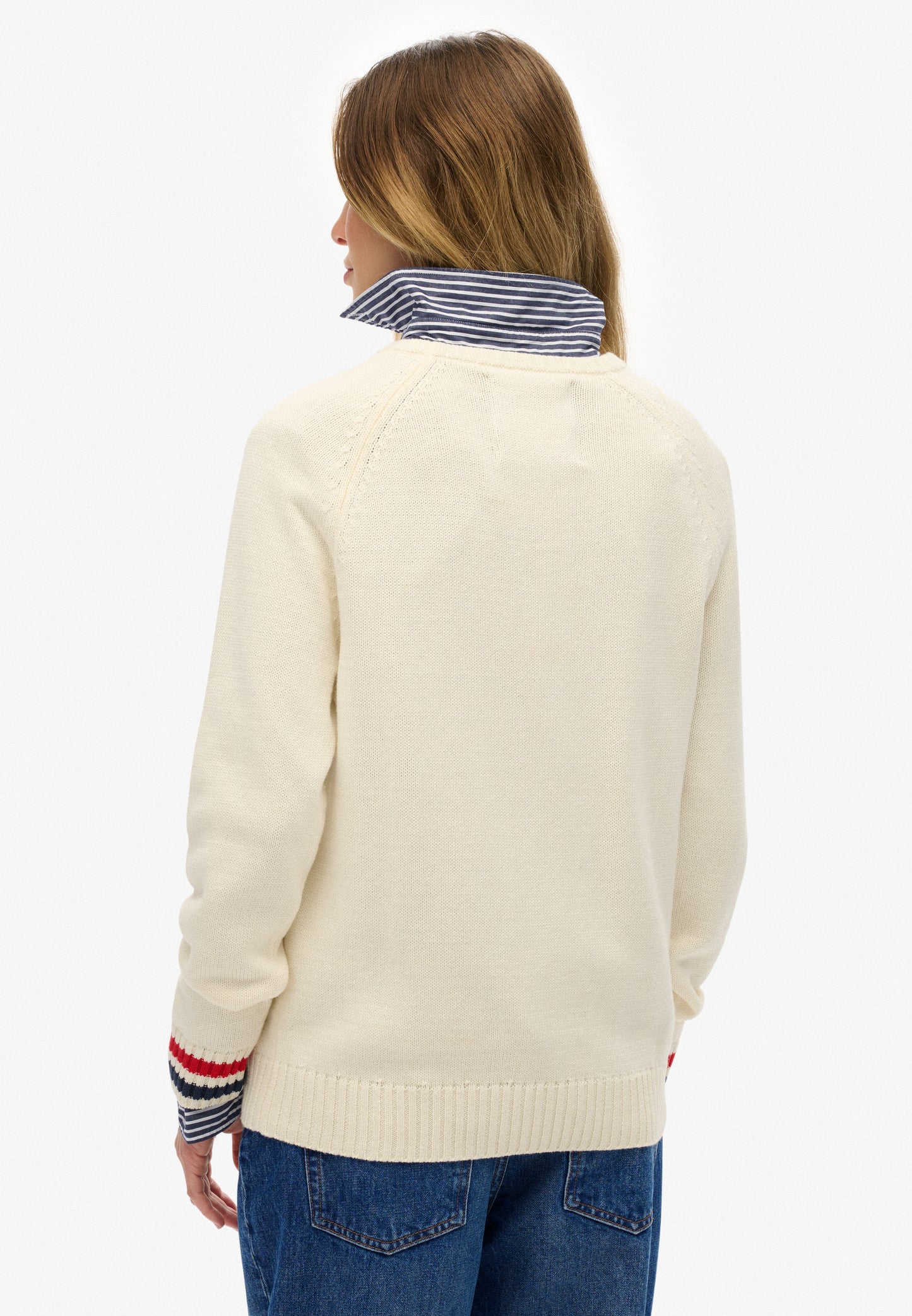 Slouchy Intarsia Graphic Knitted Jumper (2)
