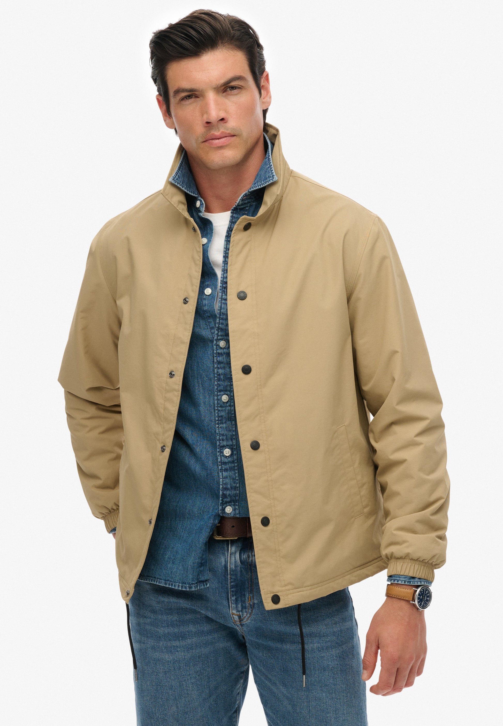 Nylon Coach Jacket (1)