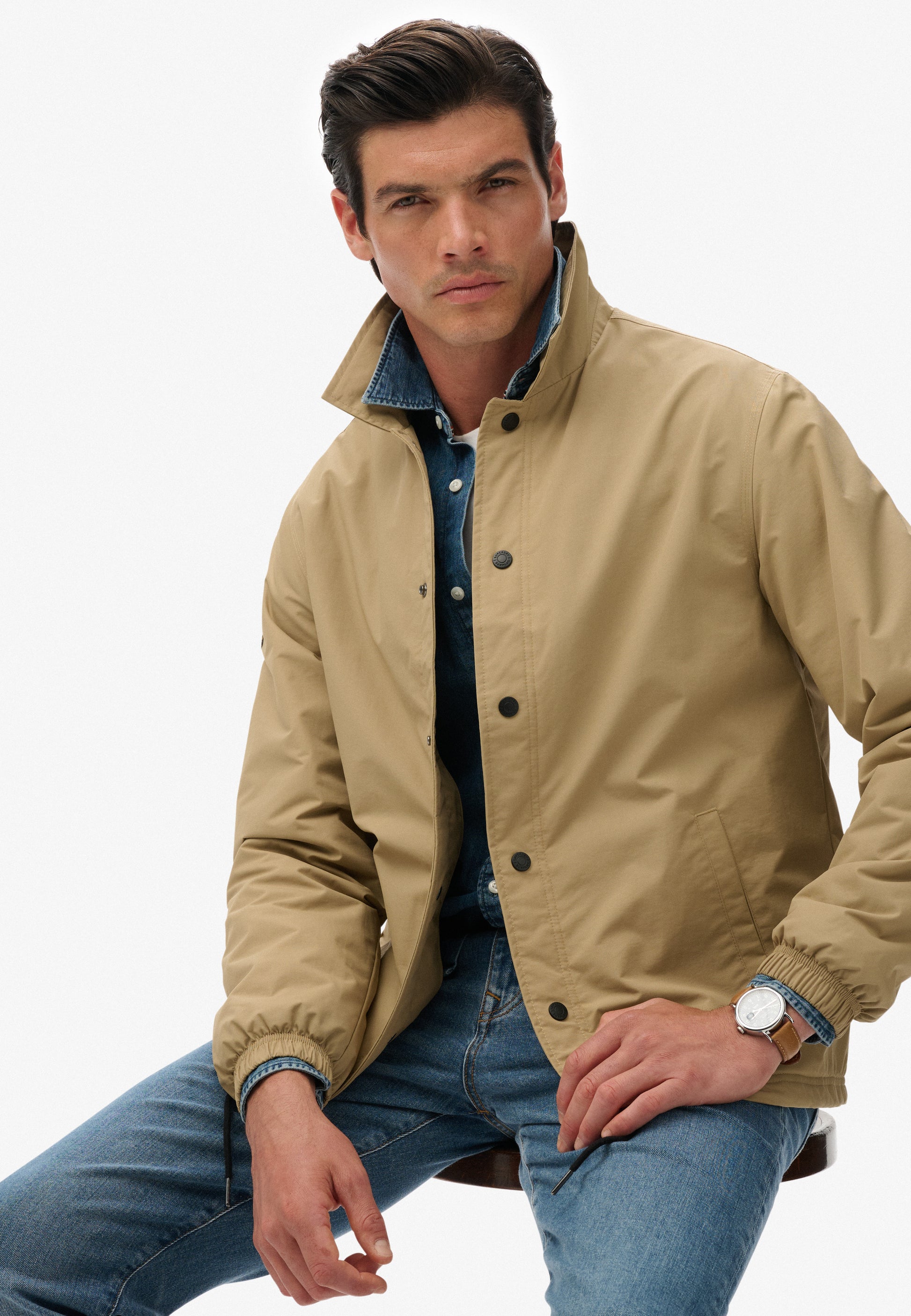 Nylon Coach Jacket (3)