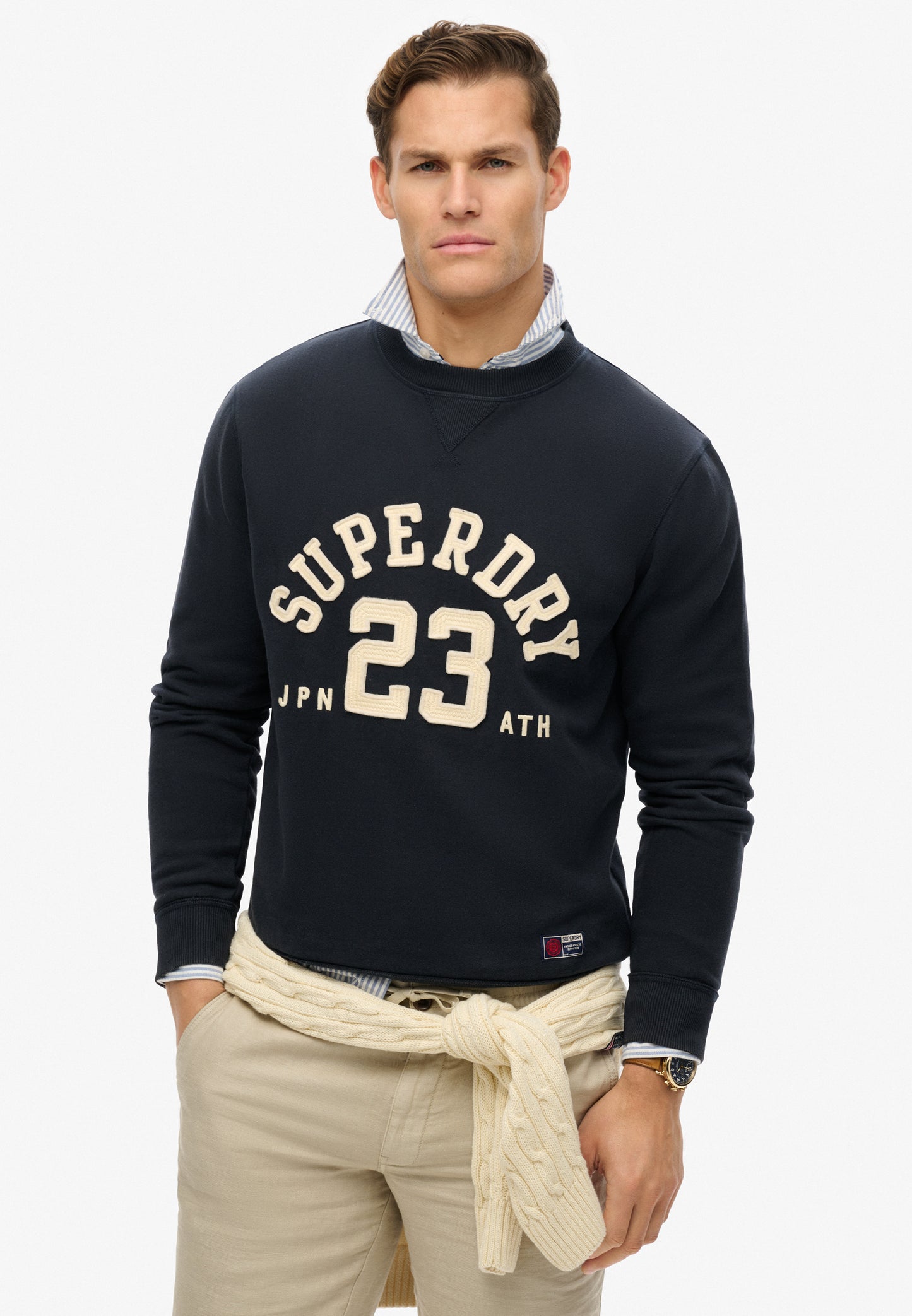 Vintage Athletic Crew Sweatshirt (1)