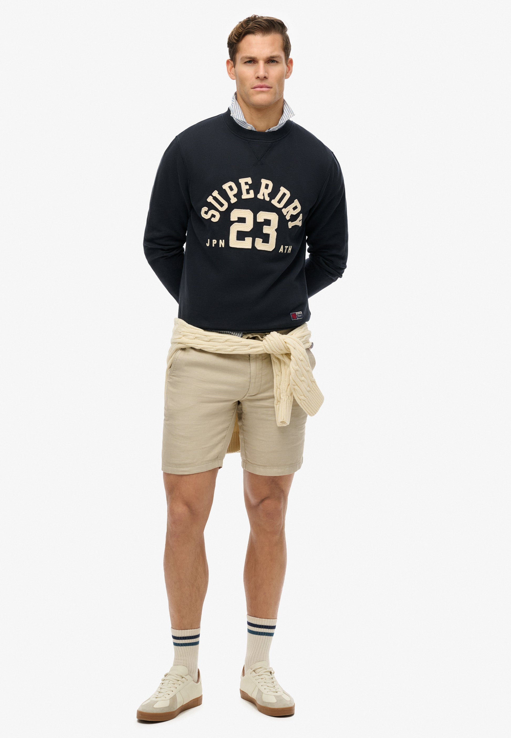 Vintage Athletic Crew Sweatshirt