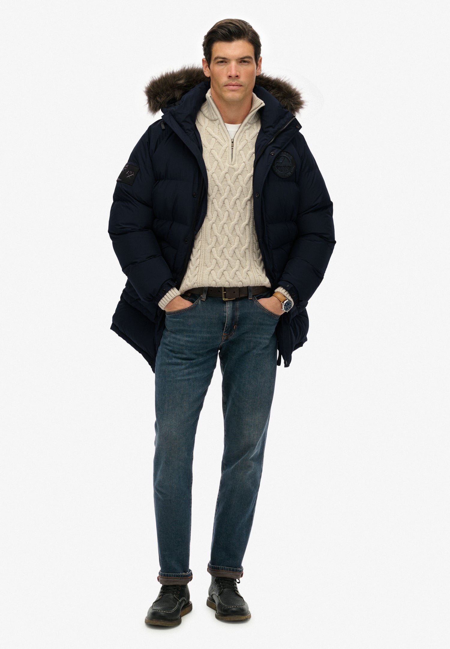 Everest Longline Baffled Parka