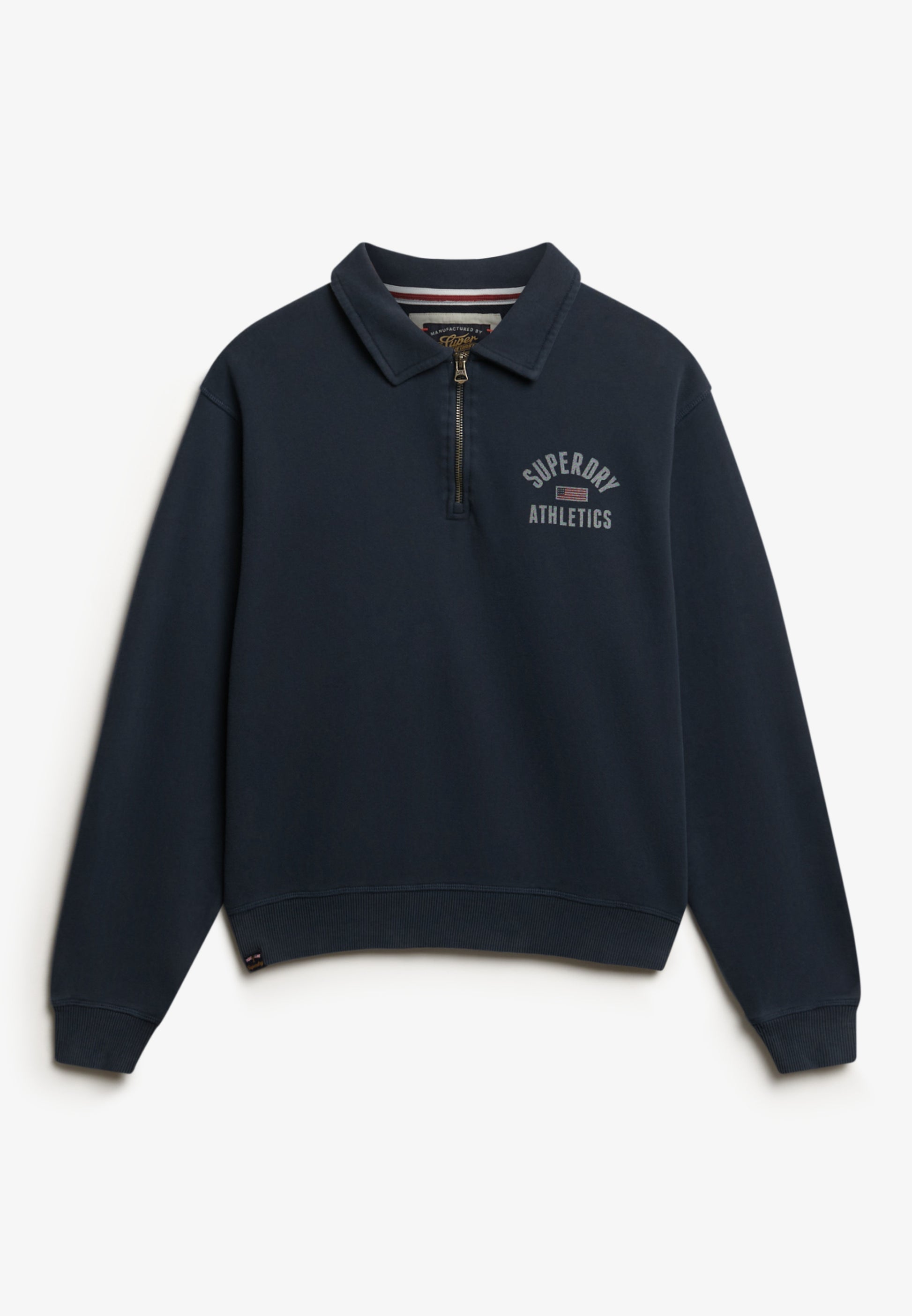 Athletic Collared Half Zip Jumper (1)