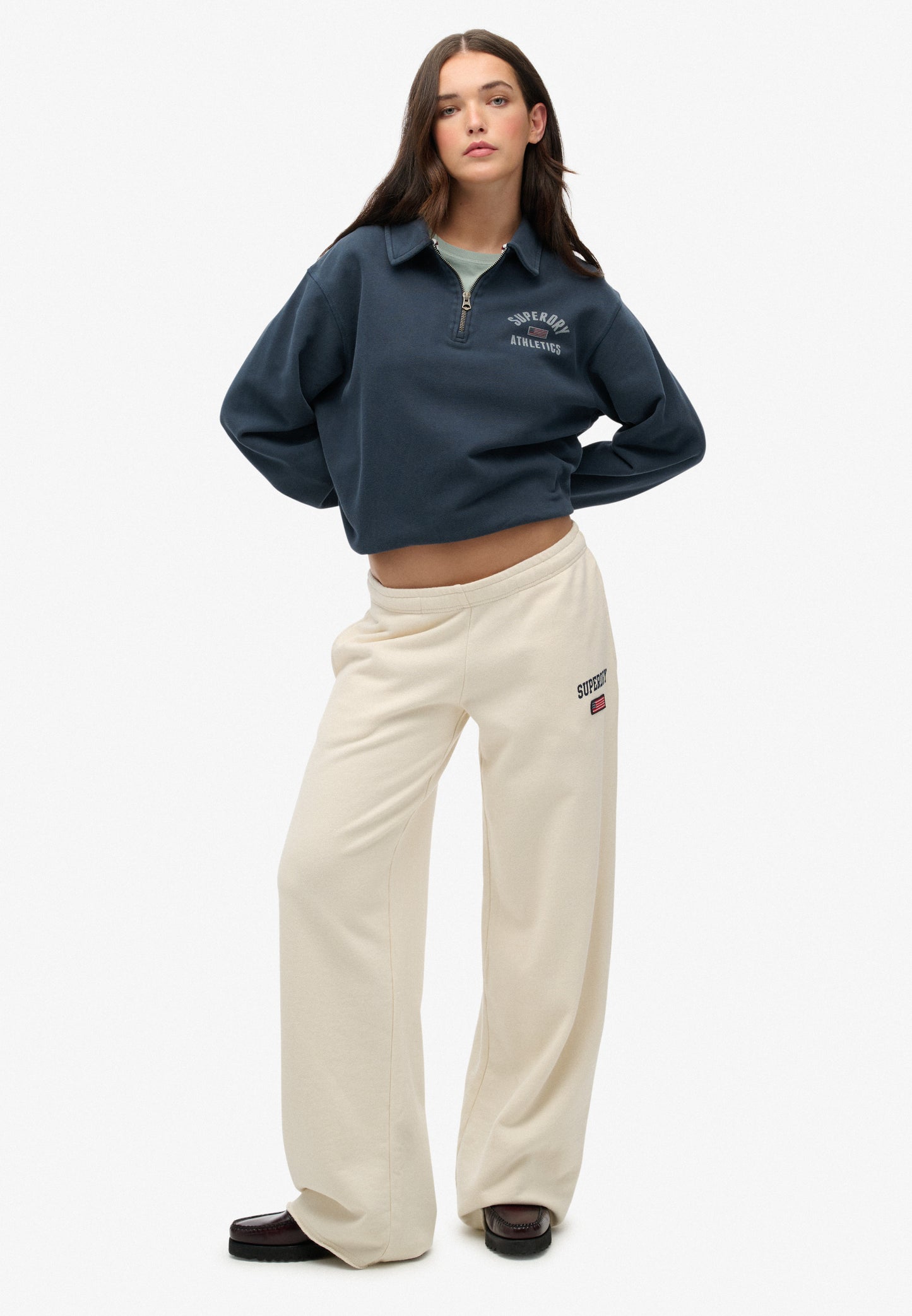 Athletic Collared Half Zip Jumper (6)