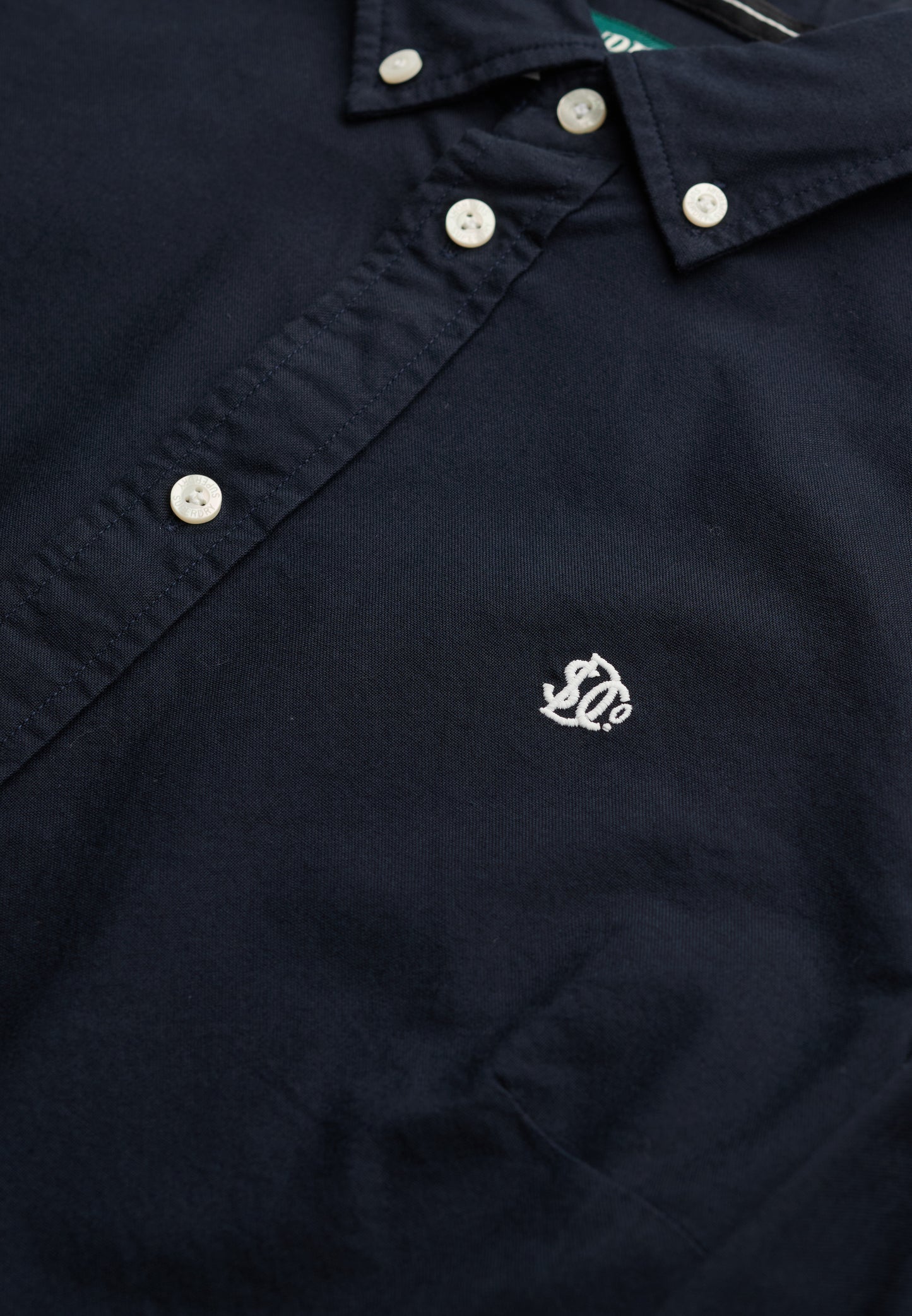 Slim Oxford Button Down Long Sleeve Shirt (5)