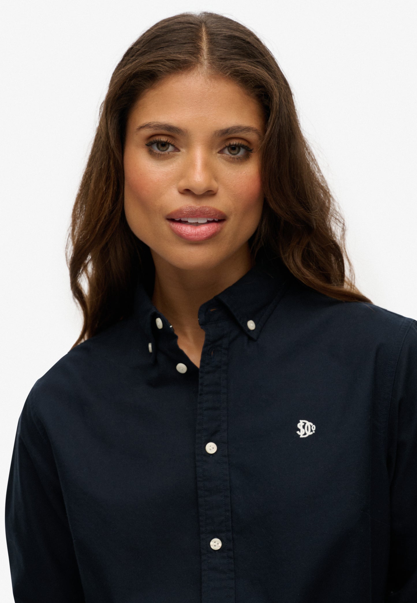 Slim Oxford Button Down Long Sleeve Shirt (4)