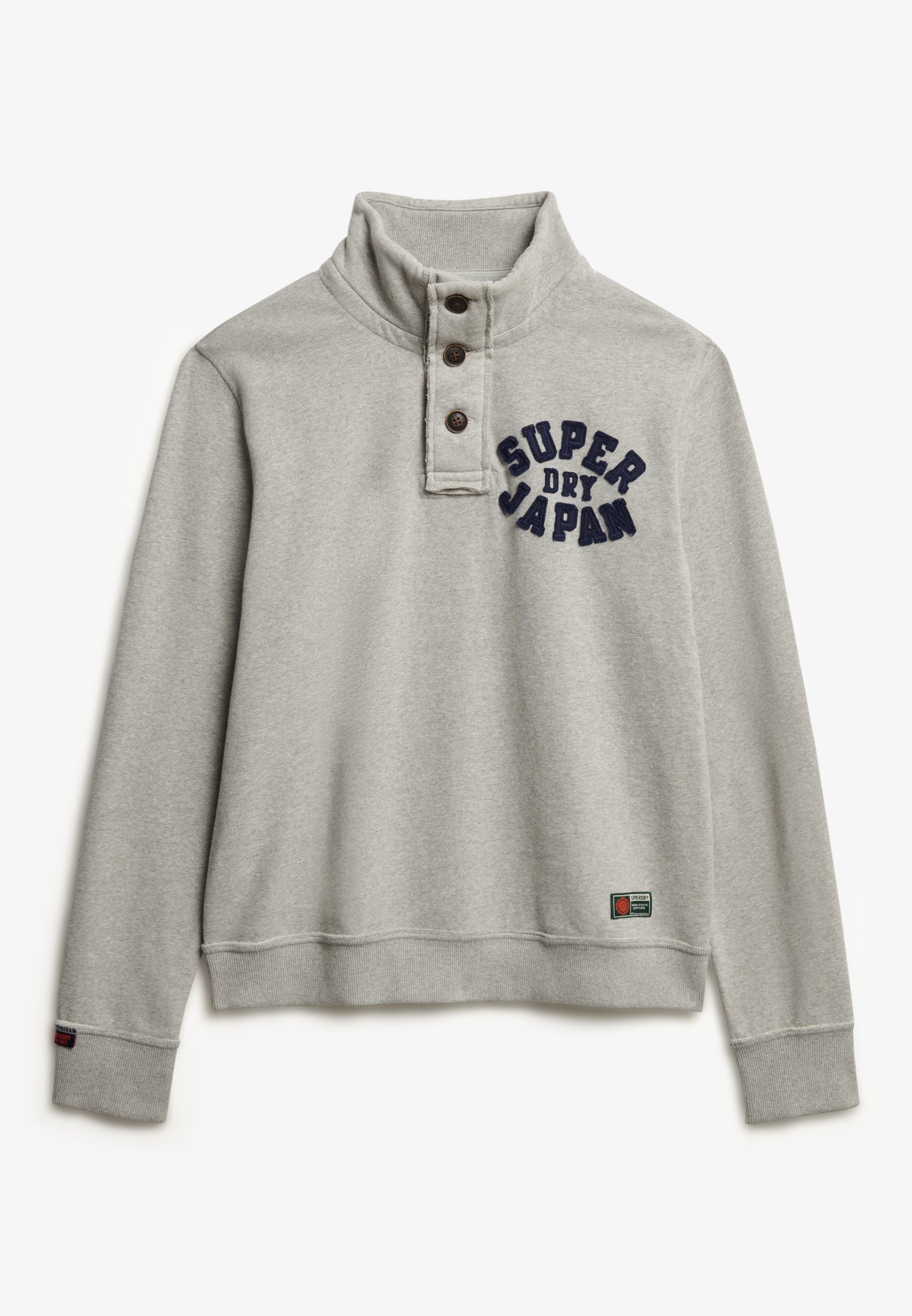 Vintage Athletic Henley Sweatshirt (1)