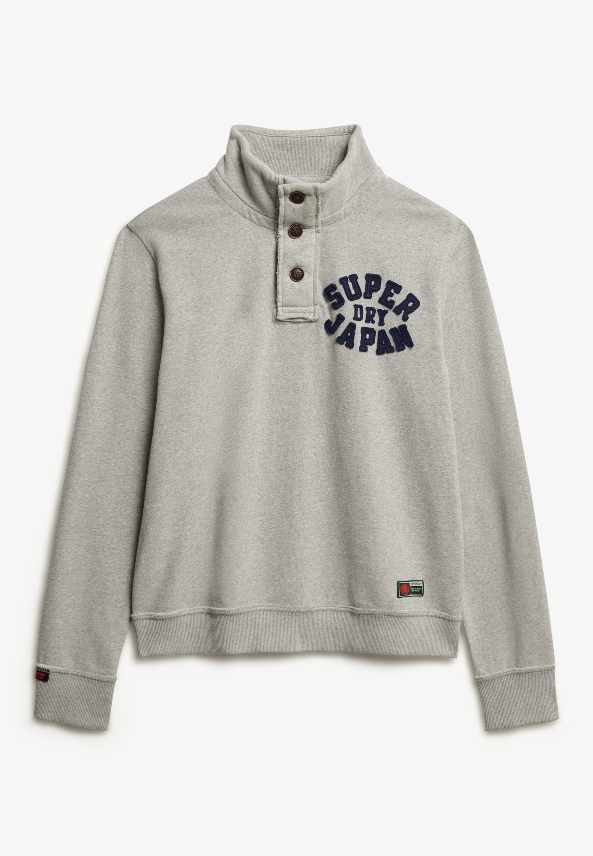 Vintage Athletic Henley Sweatshirt (1)