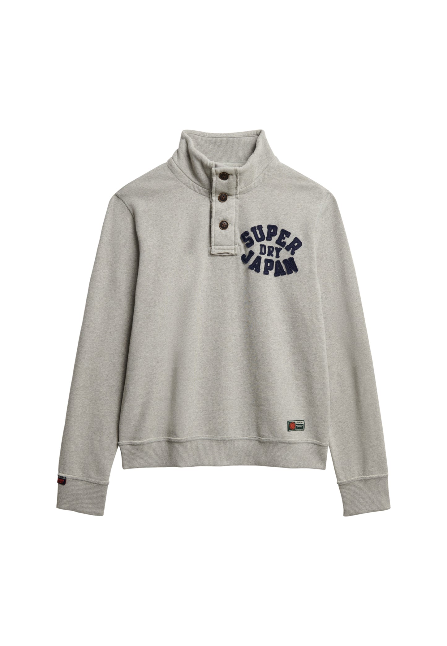 Vintage Athletic Henley Sweatshirt (2)
