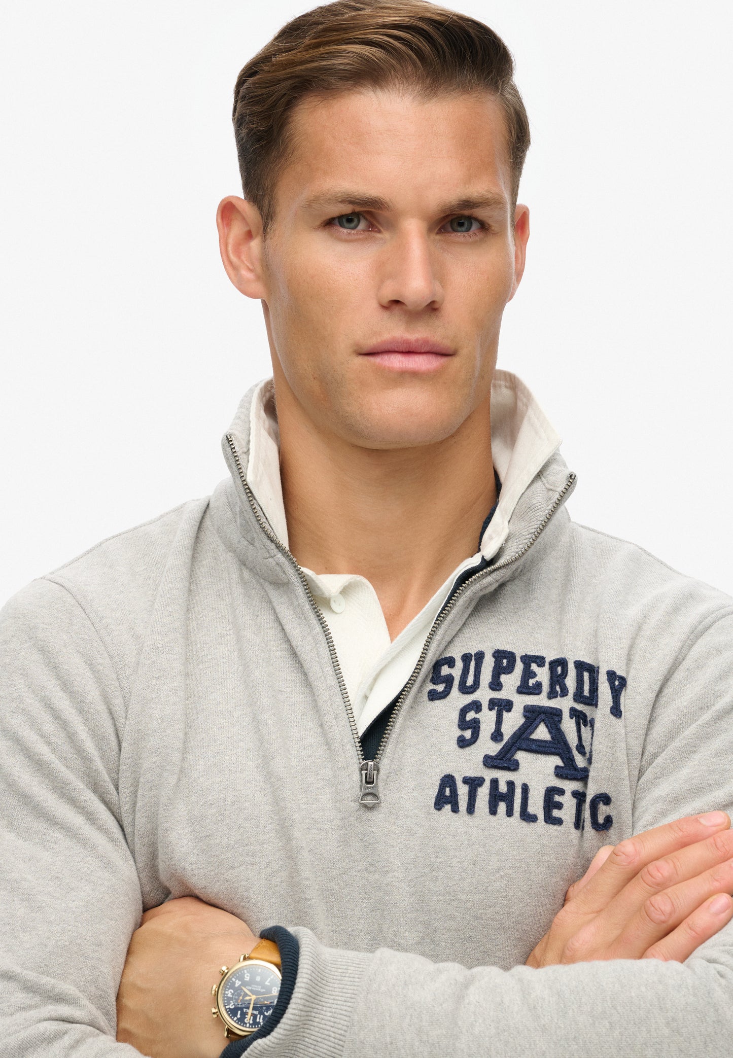 Vintage Athletic Zip Half-Zip Jumper (3)