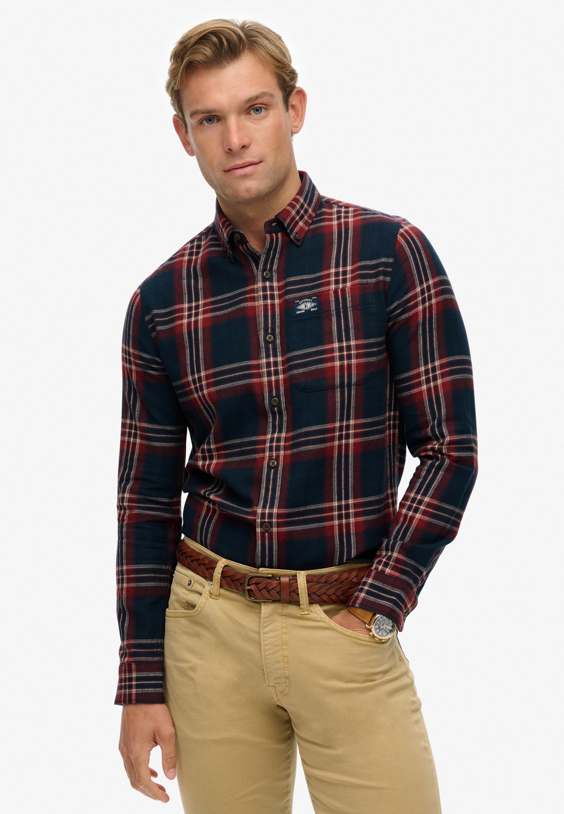 Long Sleeve Cotton Lumberjack Shirt (3)