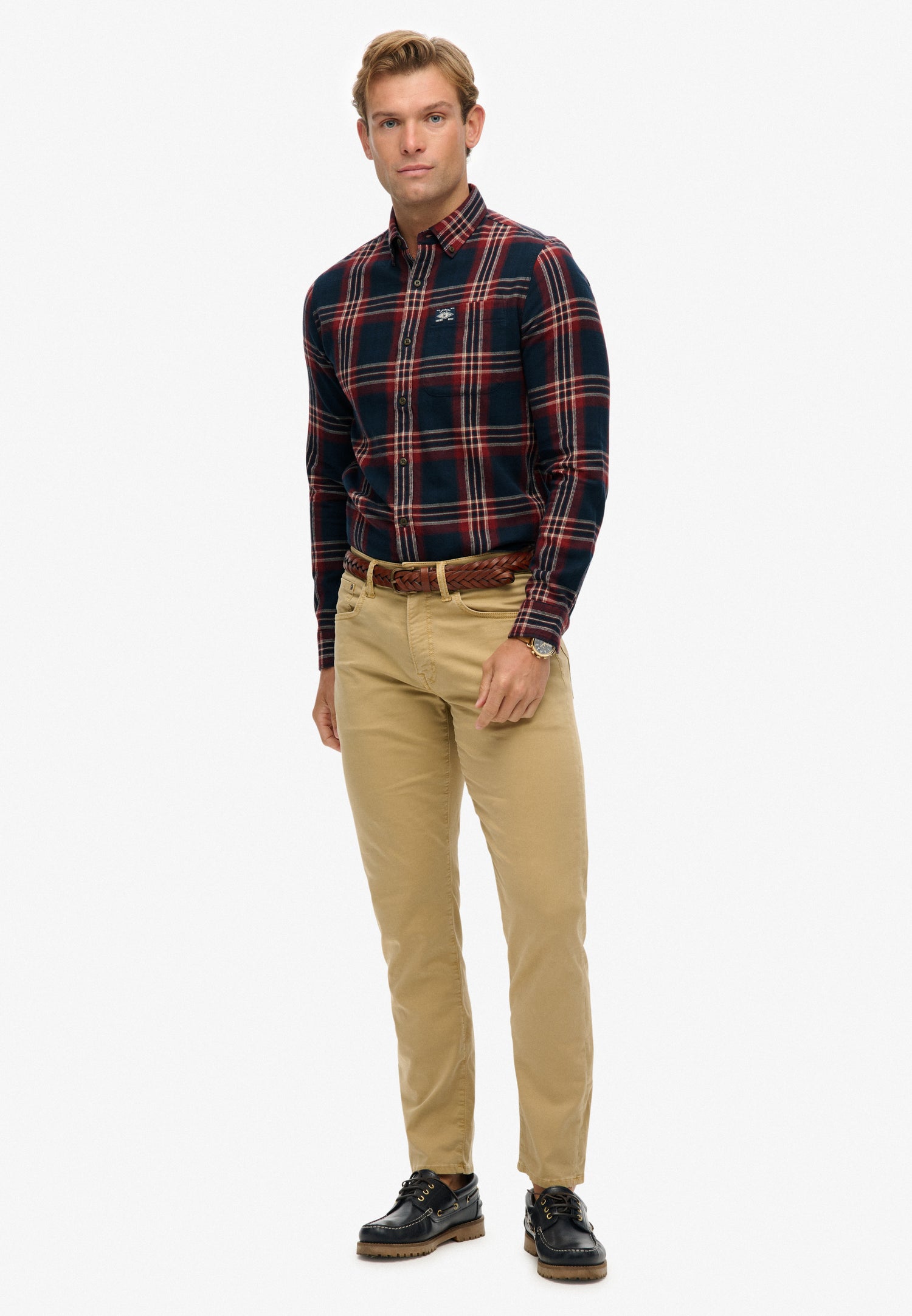 Long Sleeve Cotton Lumberjack Shirt