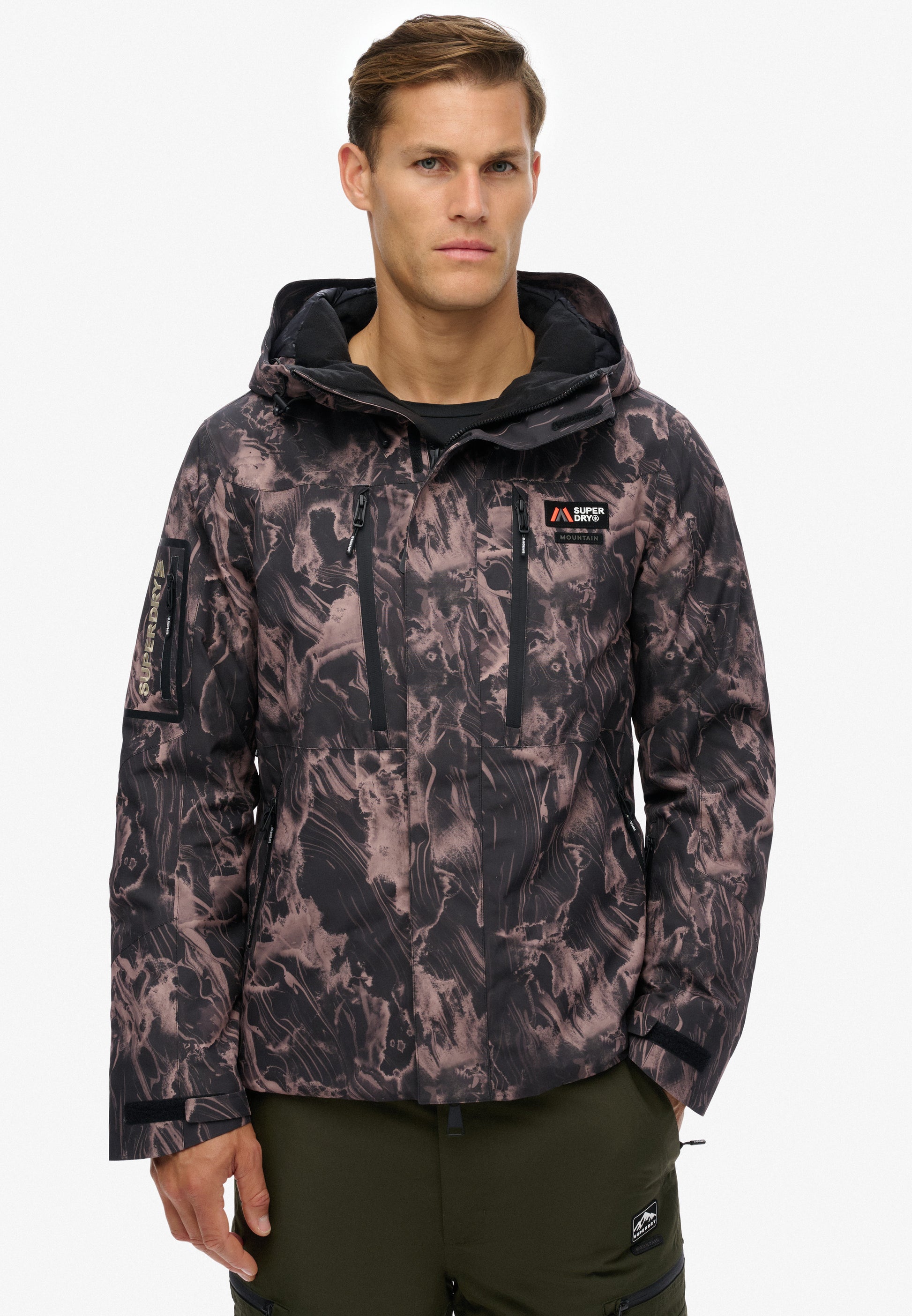 Hooded Ski Shell Jacket (1)