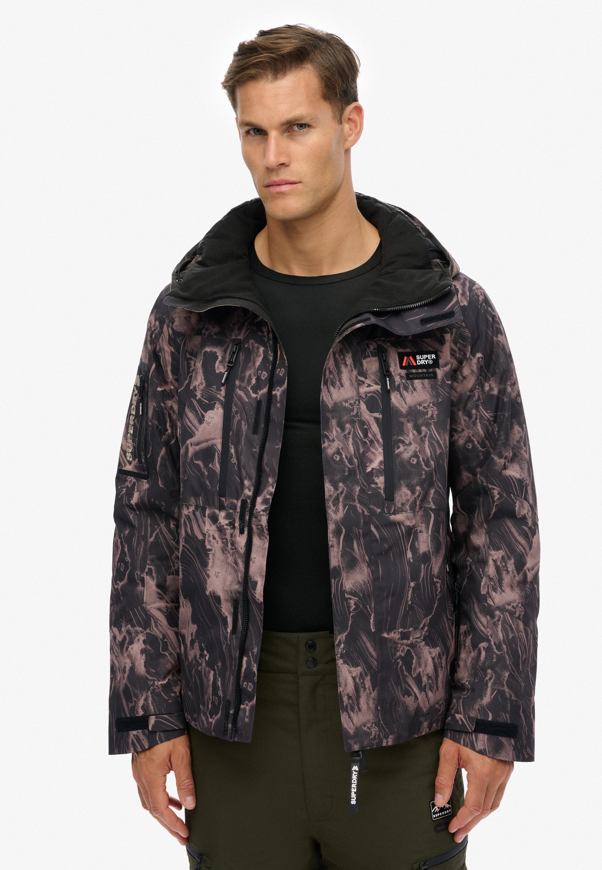 Hooded Ski Shell Jacket (2)