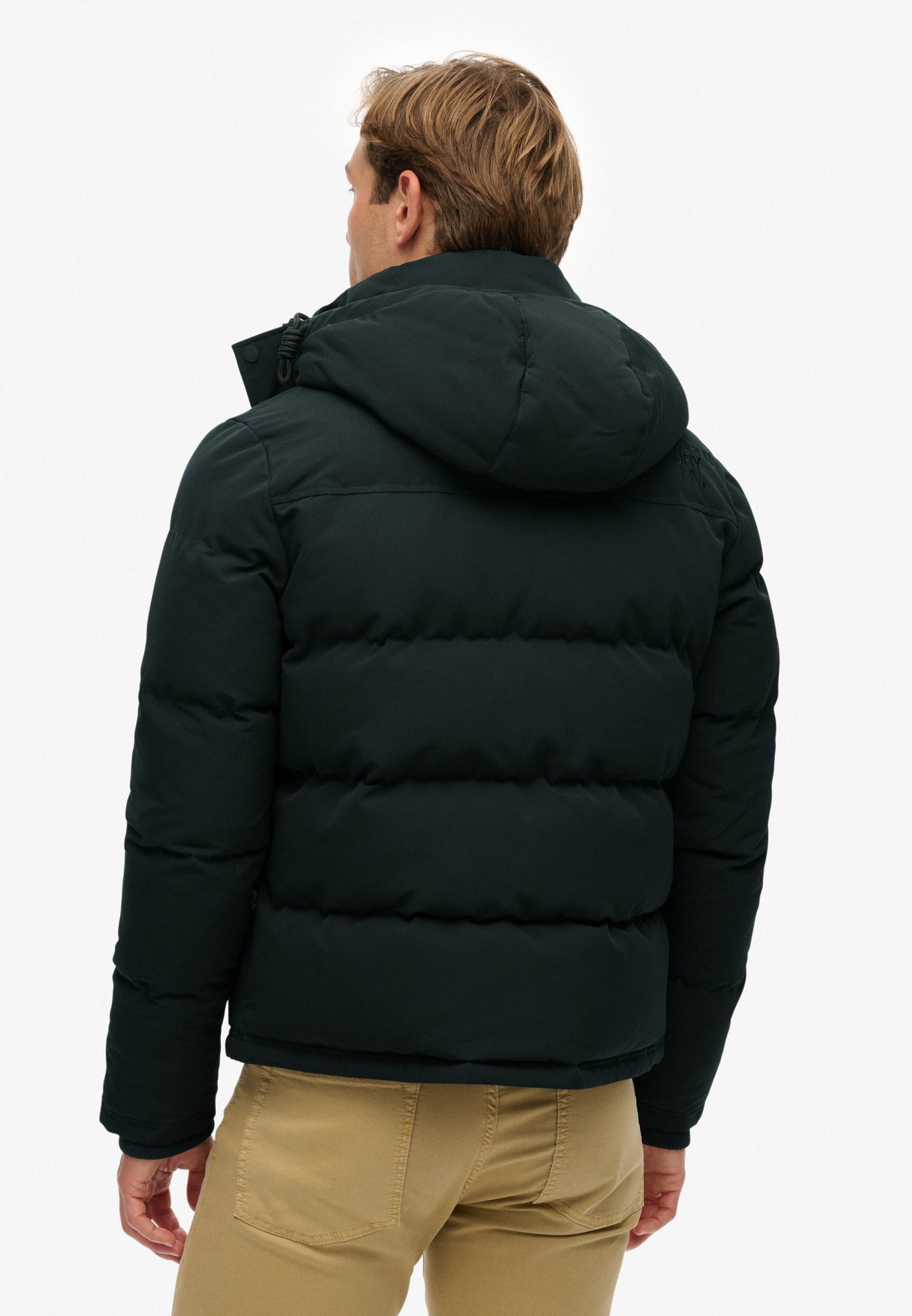 Everest Short Hooded Puffer Jacket (2)