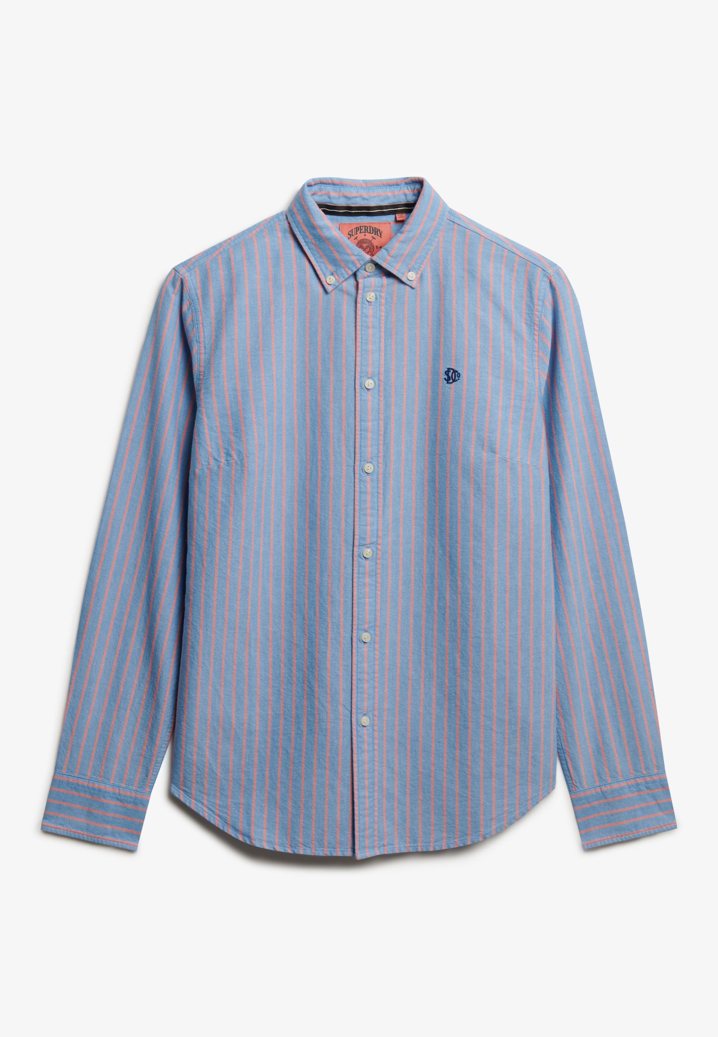 Slim Oxford Button Down Long Sleeve Shirt (5)