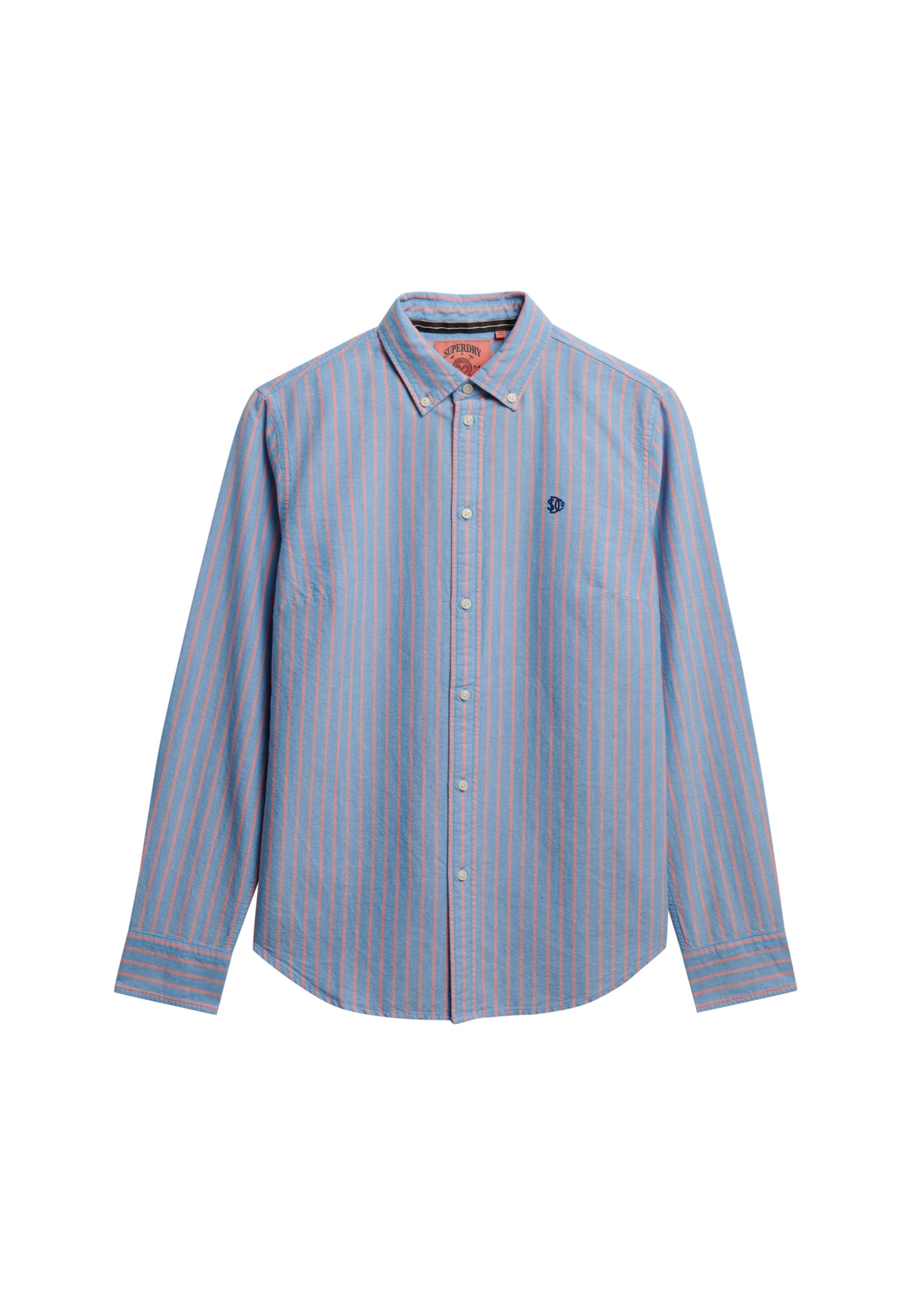 Slim Oxford Button Down Long Sleeve Shirt (6)