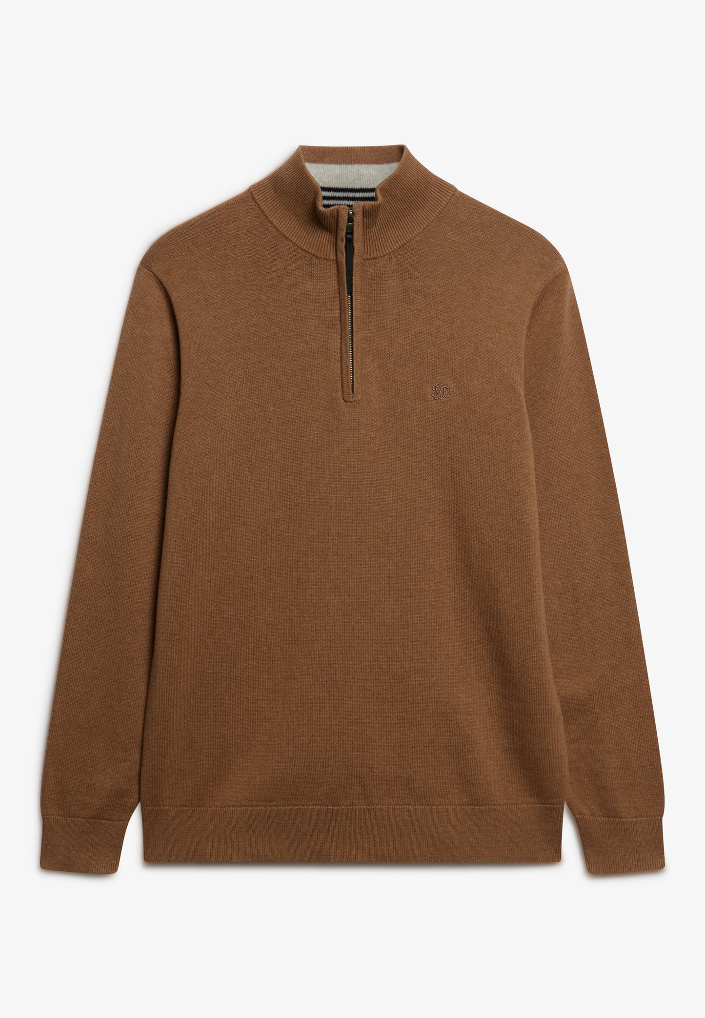 Essentials Cotton Half Zip Jumper (5)