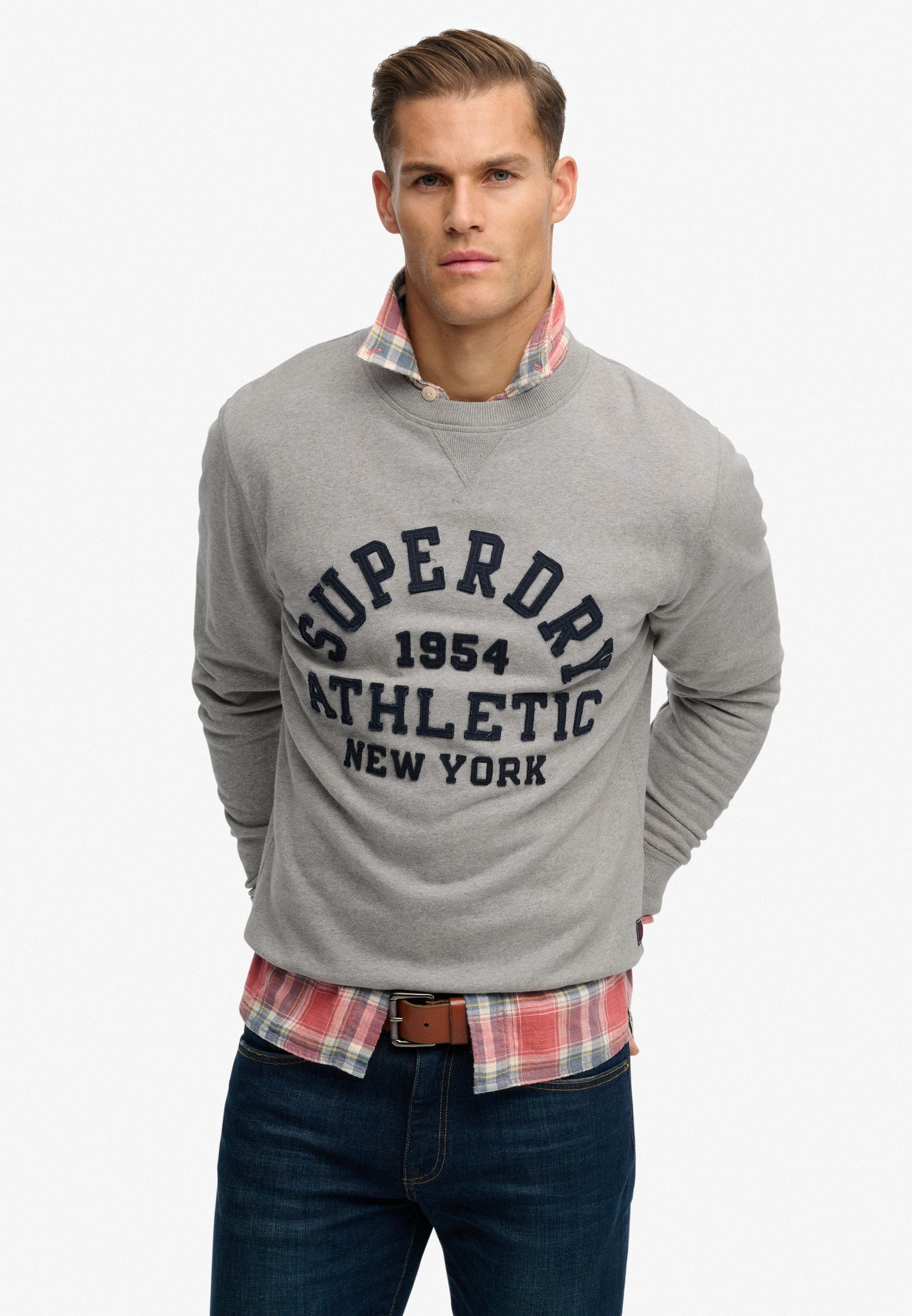 Vintage Athletic Crew Sweatshirt (1)