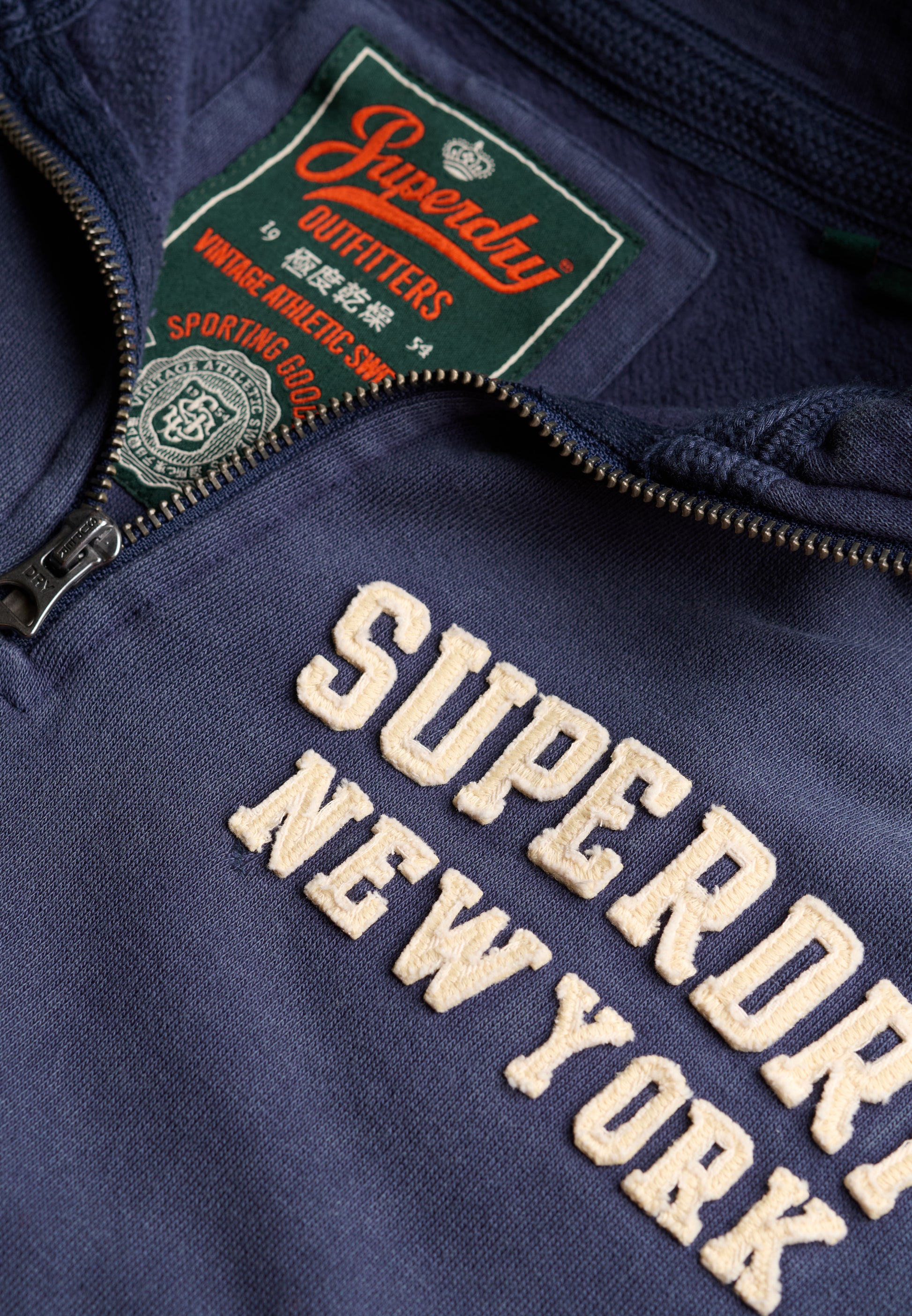 Vintage Athletic Zip Half-Zip Jumper (5)