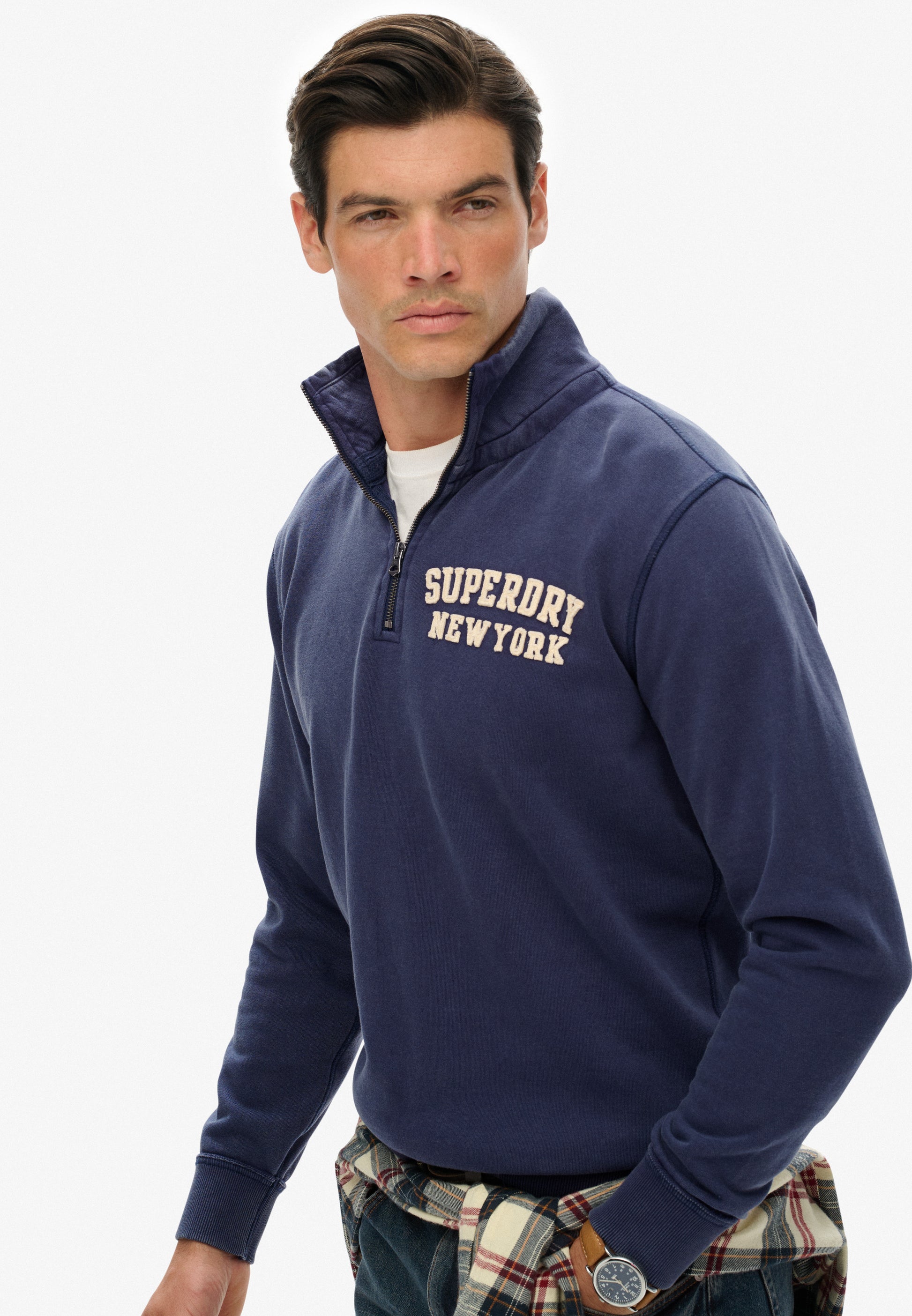 Vintage Athletic Zip Half-Zip Jumper (3)