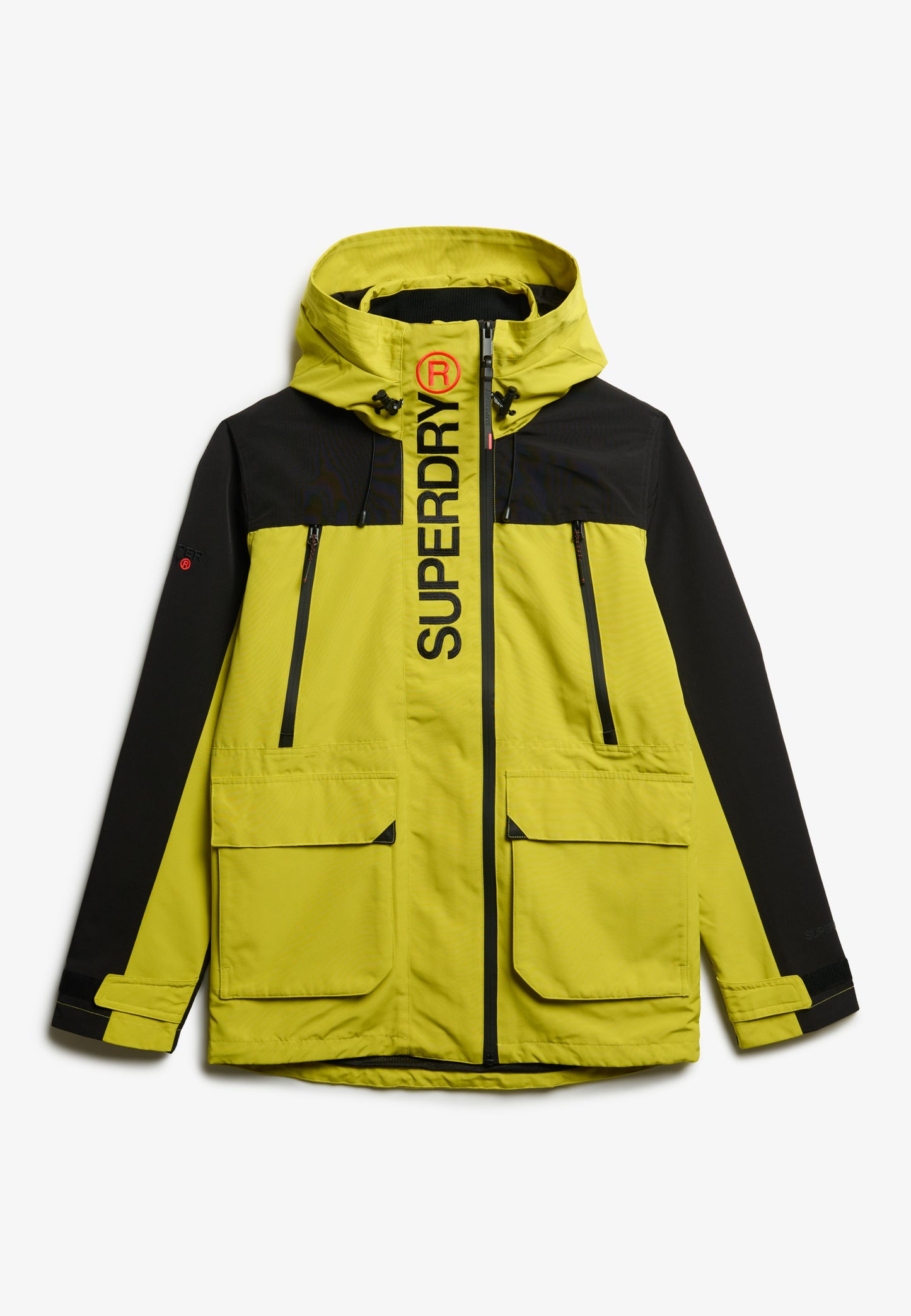 Colour Block Windbreaker Jacket (6)