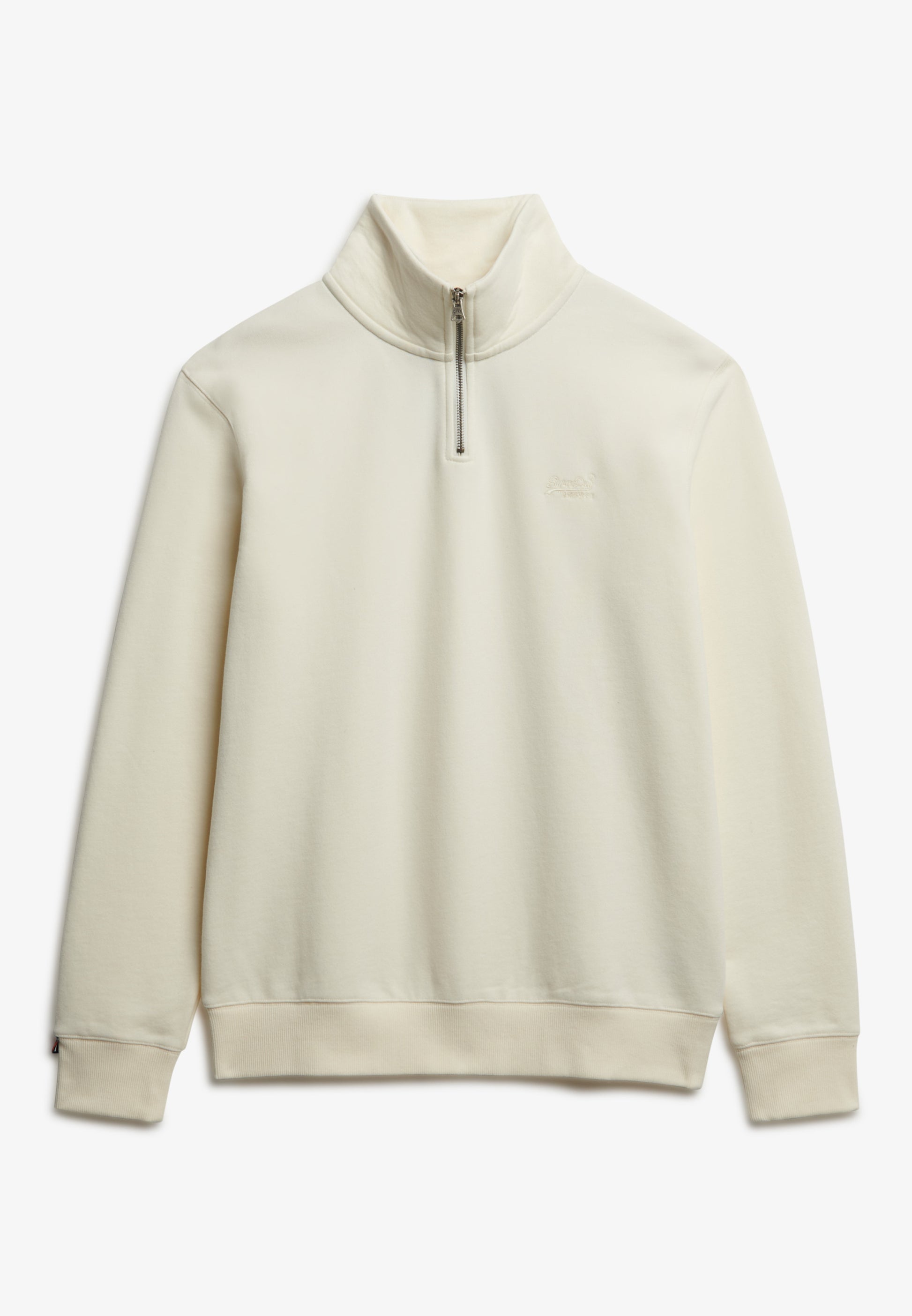 Essential Logo Henley Sweatshirt (1)