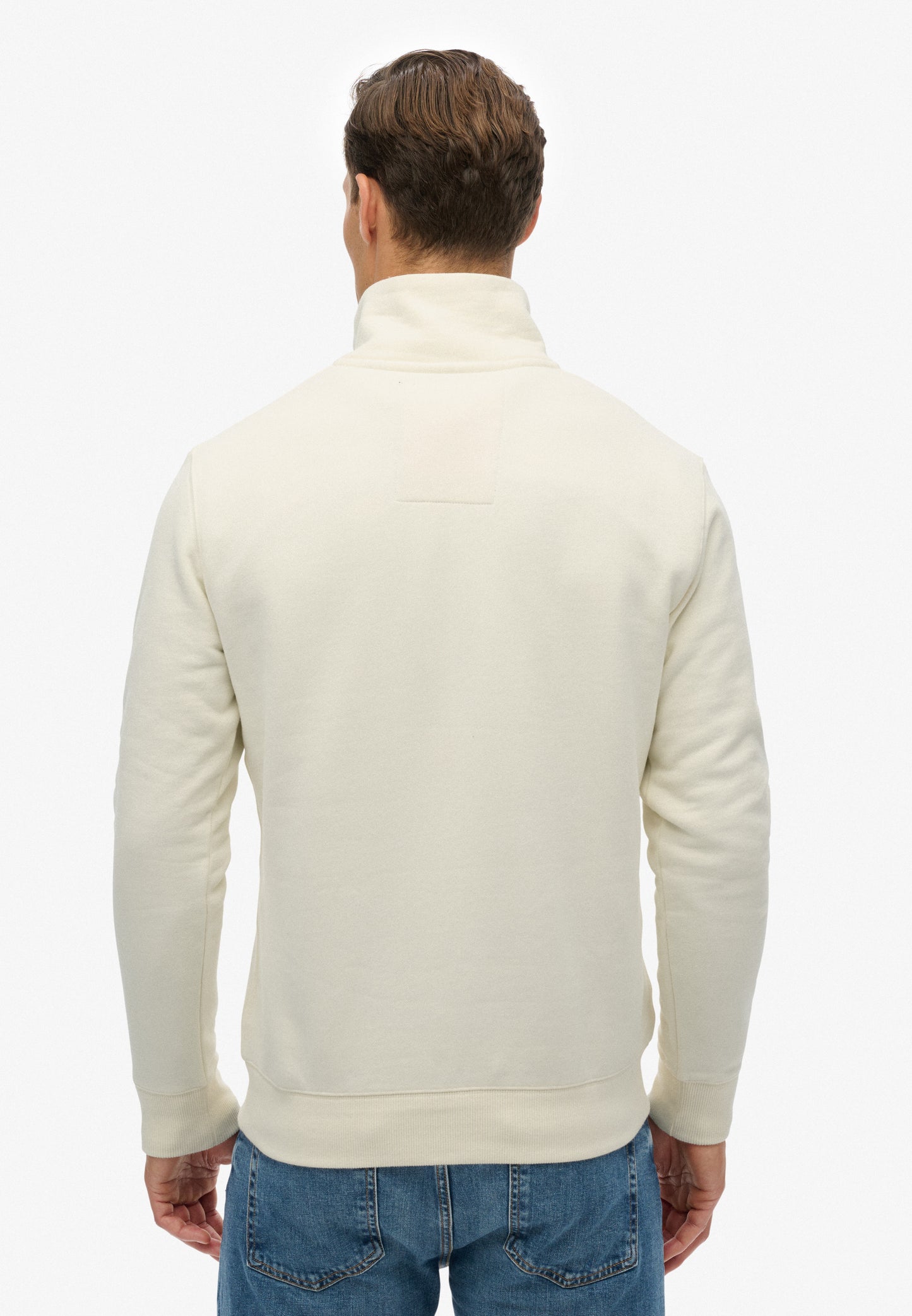 Essential Logo Henley Sweatshirt (7)