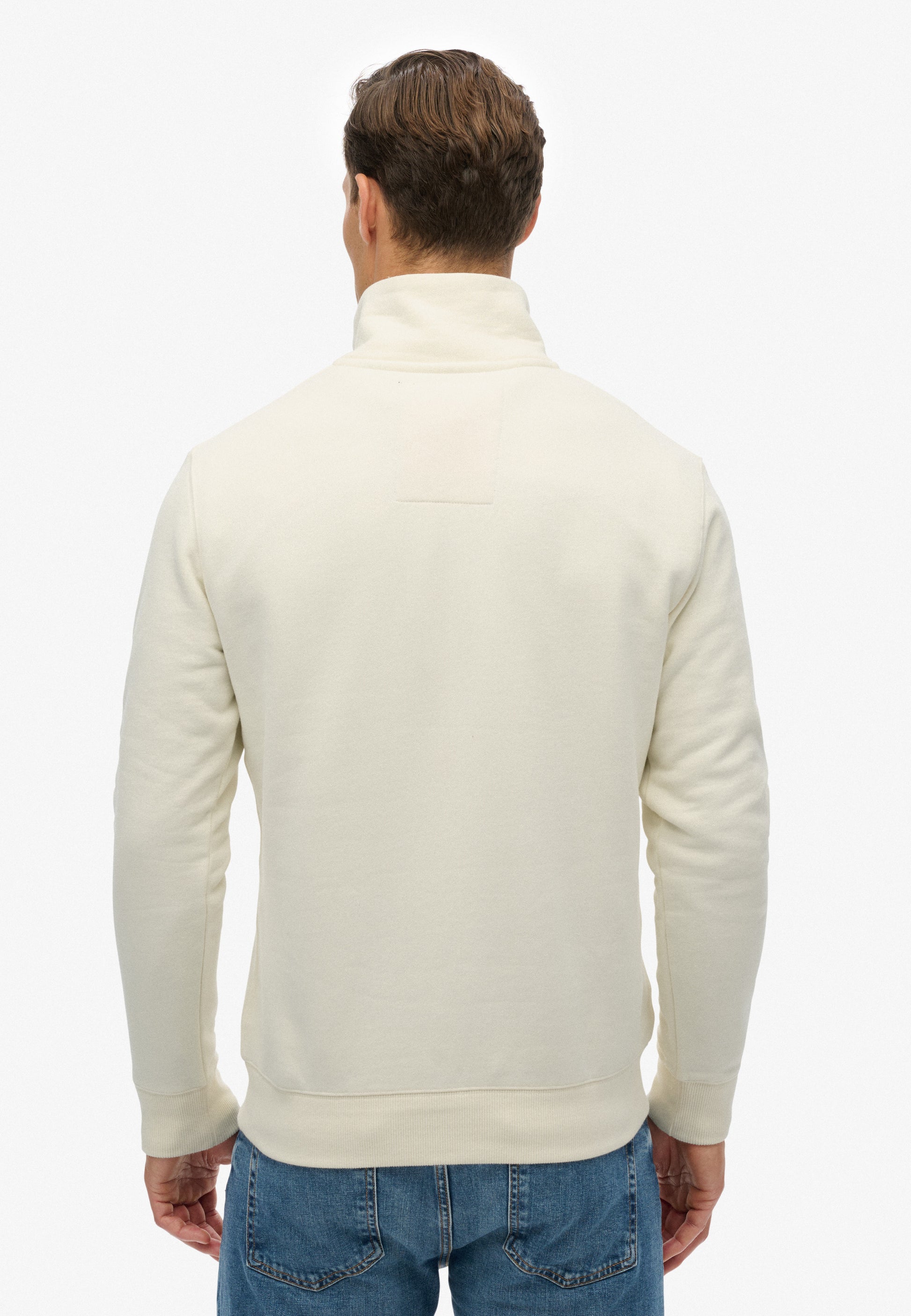 Essential Logo Henley Sweatshirt (7)