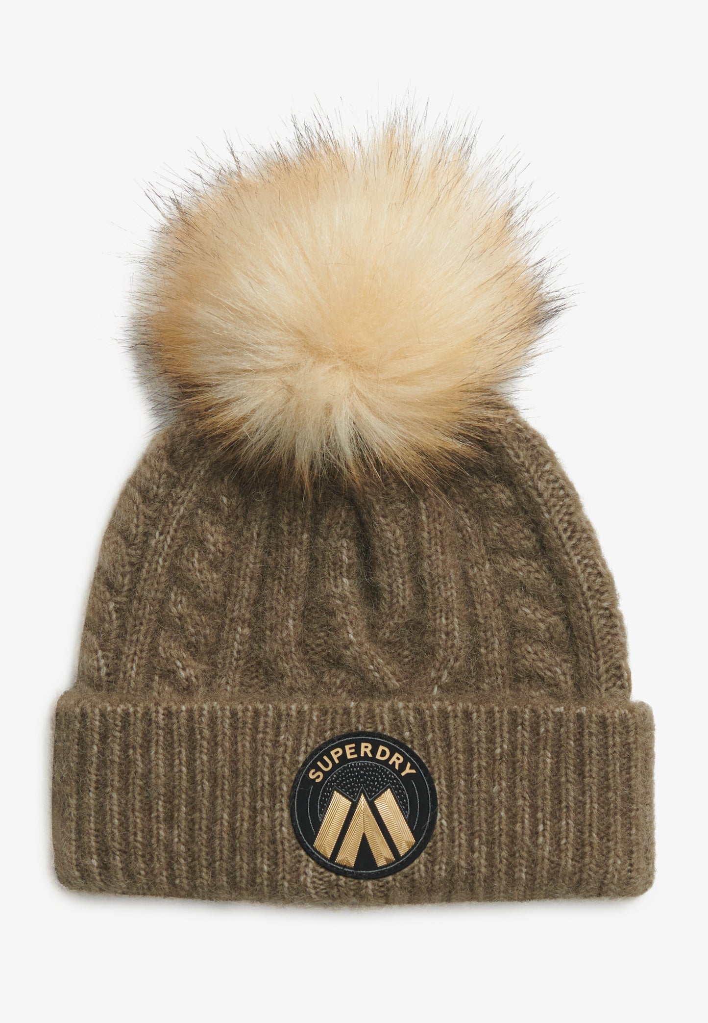 Cable Luxe Knit Beanie Hat (1)