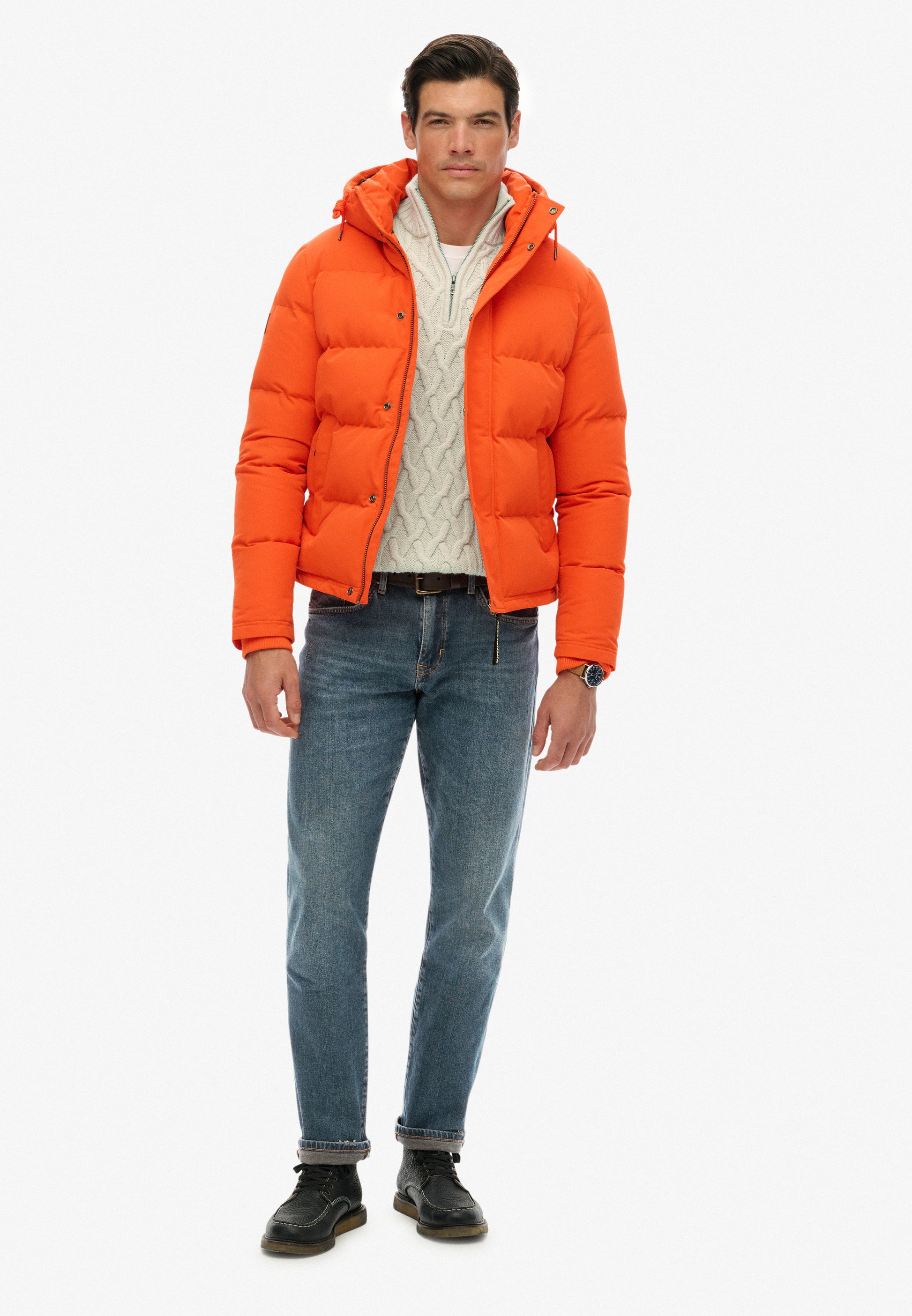 Everest Short Hooded Puffer Jacket
