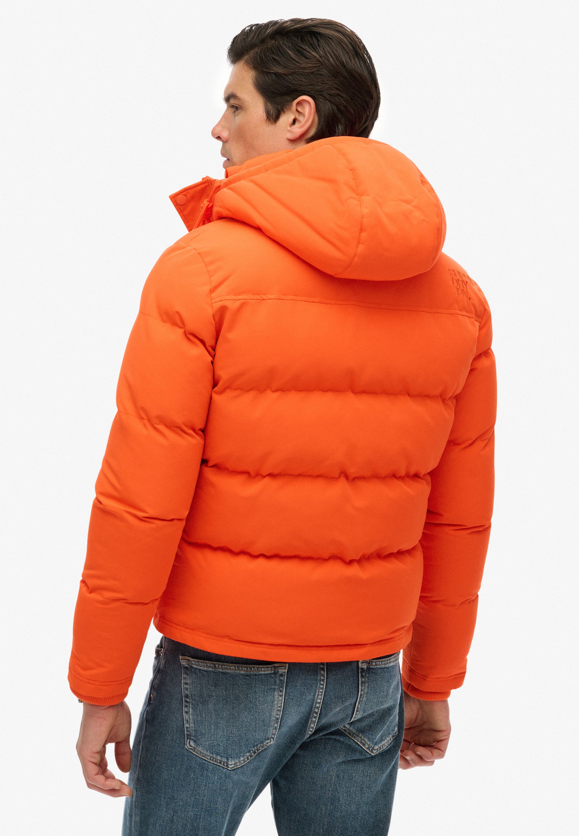 Everest Short Hooded Puffer Jacket (2)