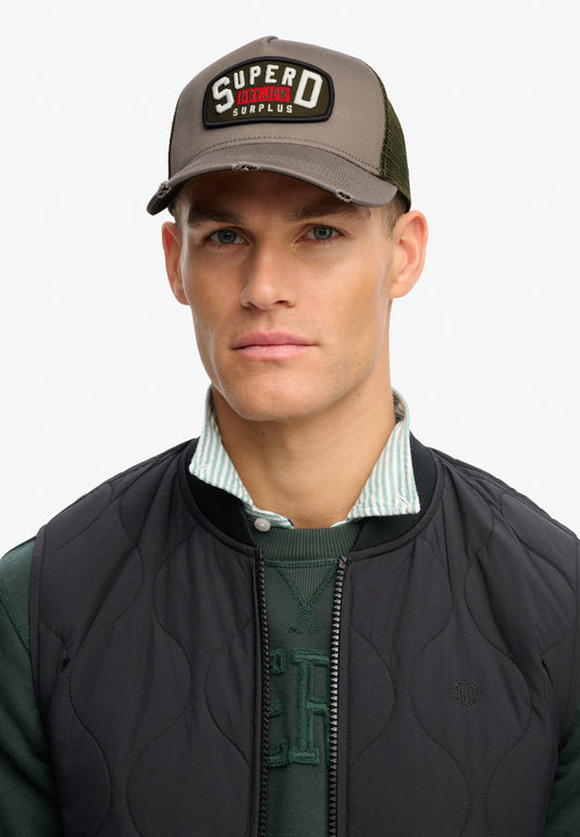 Dirt Road Cord Trucker Cap