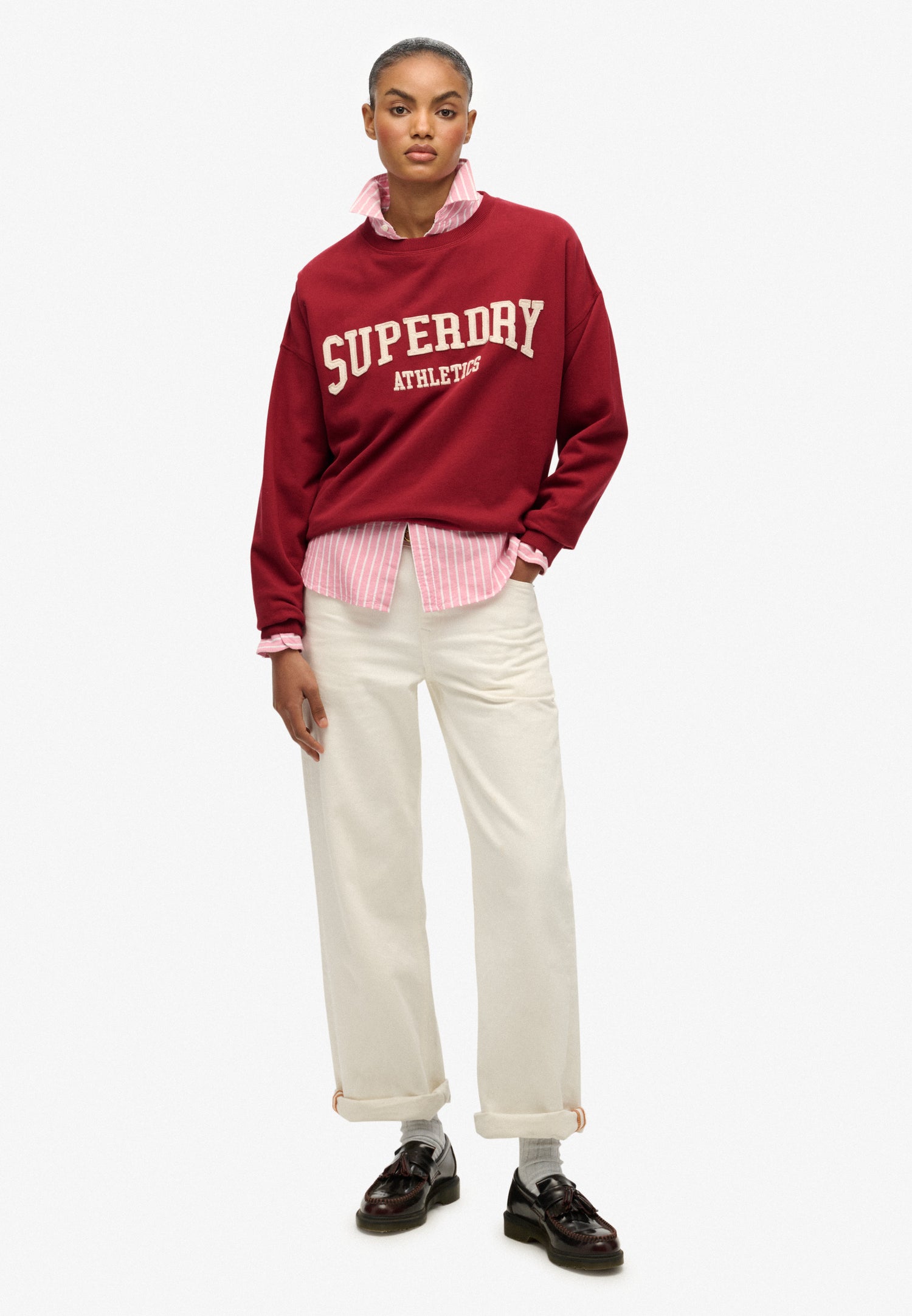 Athletic Essentials Relaxed Applique Sweatshirt