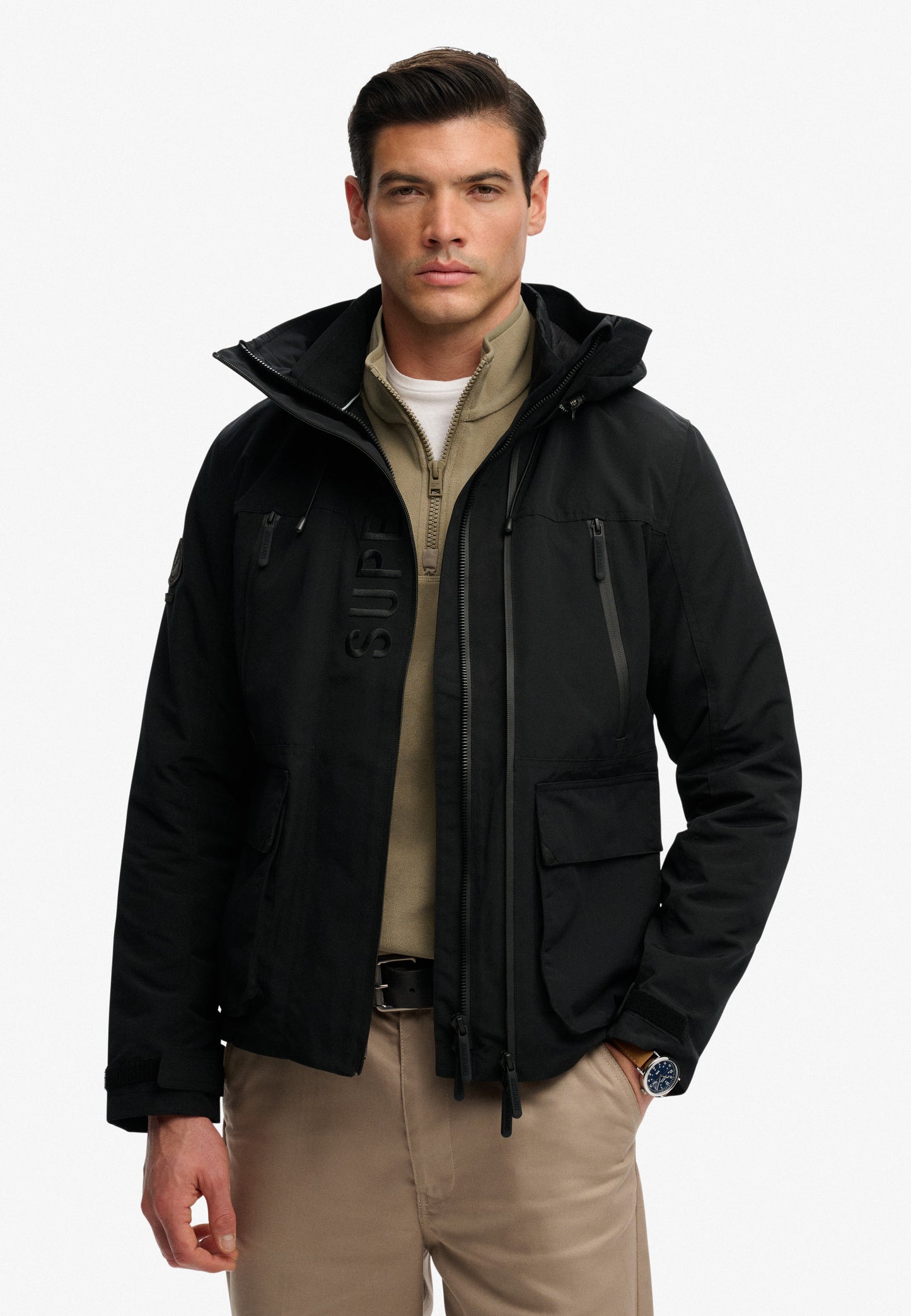 Hooded Ultimate Embroidered Windbreaker Jacket (3)