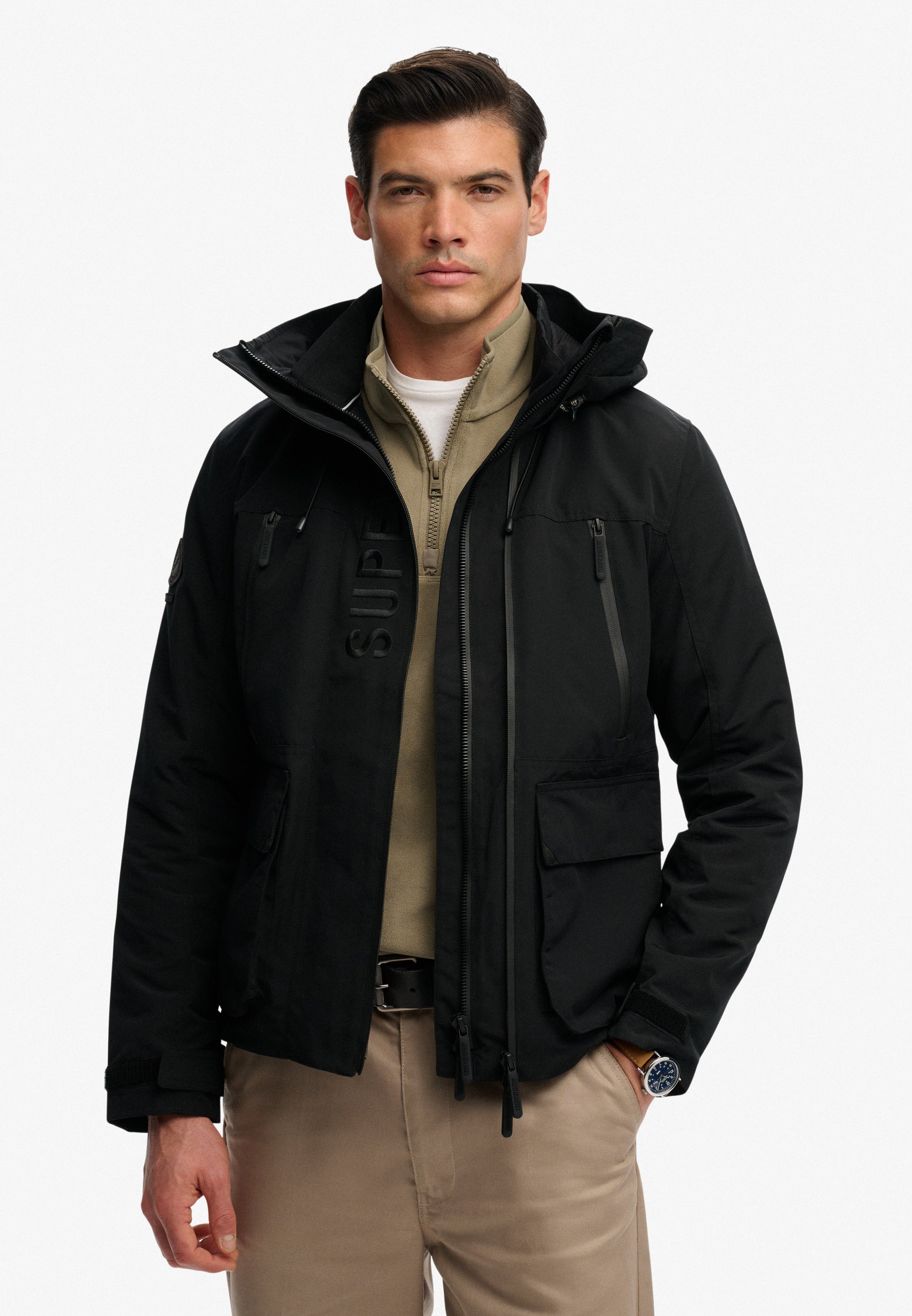 Hooded Ultimate Embroidered Windbreaker Jacket (3)